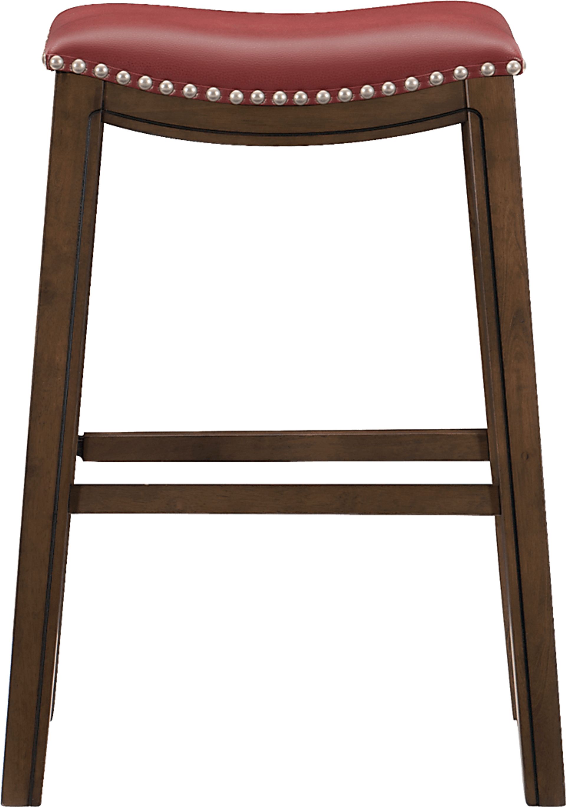 Etton Red Barstool - Image 3