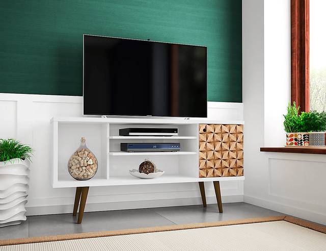 Ettrick White 53 In. Console - Thumbnail - Image 3