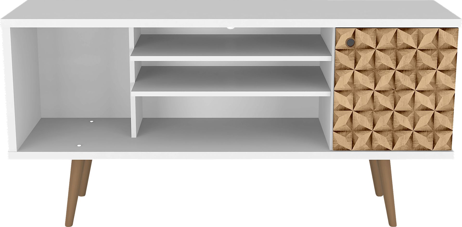 Ettrick White 53 In. Console - Image 1