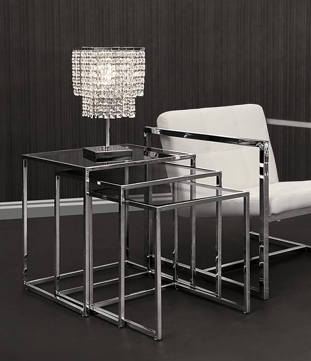 Eucalyptus Court Chrome Lamp - Thumbnail - Image 3