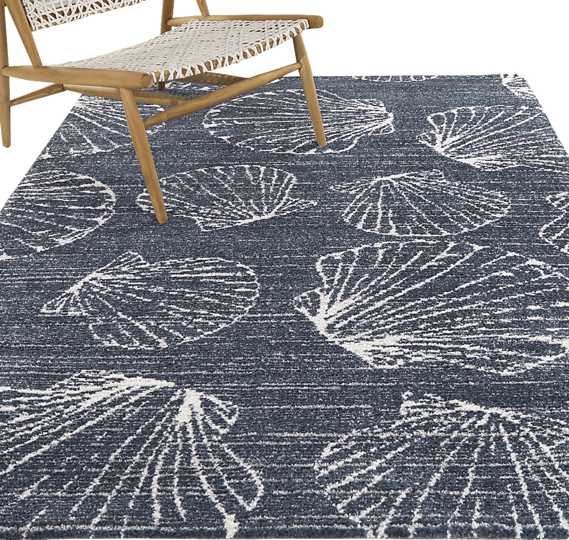 Euclade Blue 5'3 x 7' Rug - Image 5