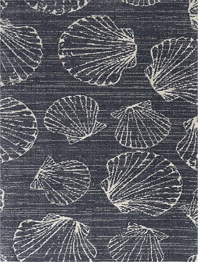 Euclade Blue 5'3 x 7' Rug - Thumbnail - Image 1