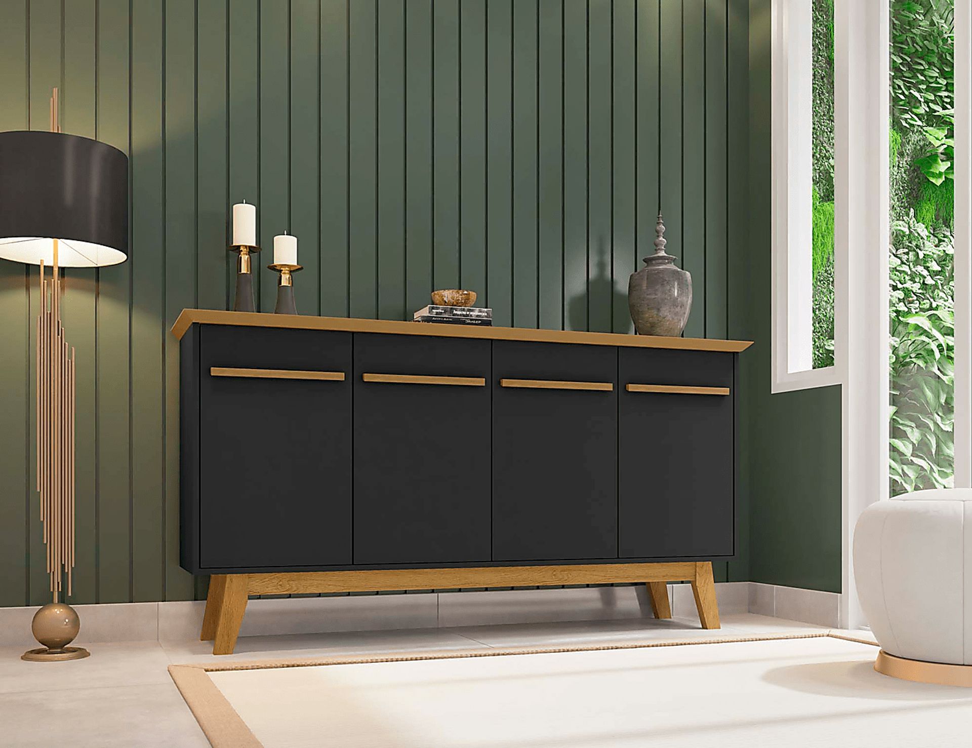 Eula Black Sideboard - Image 2