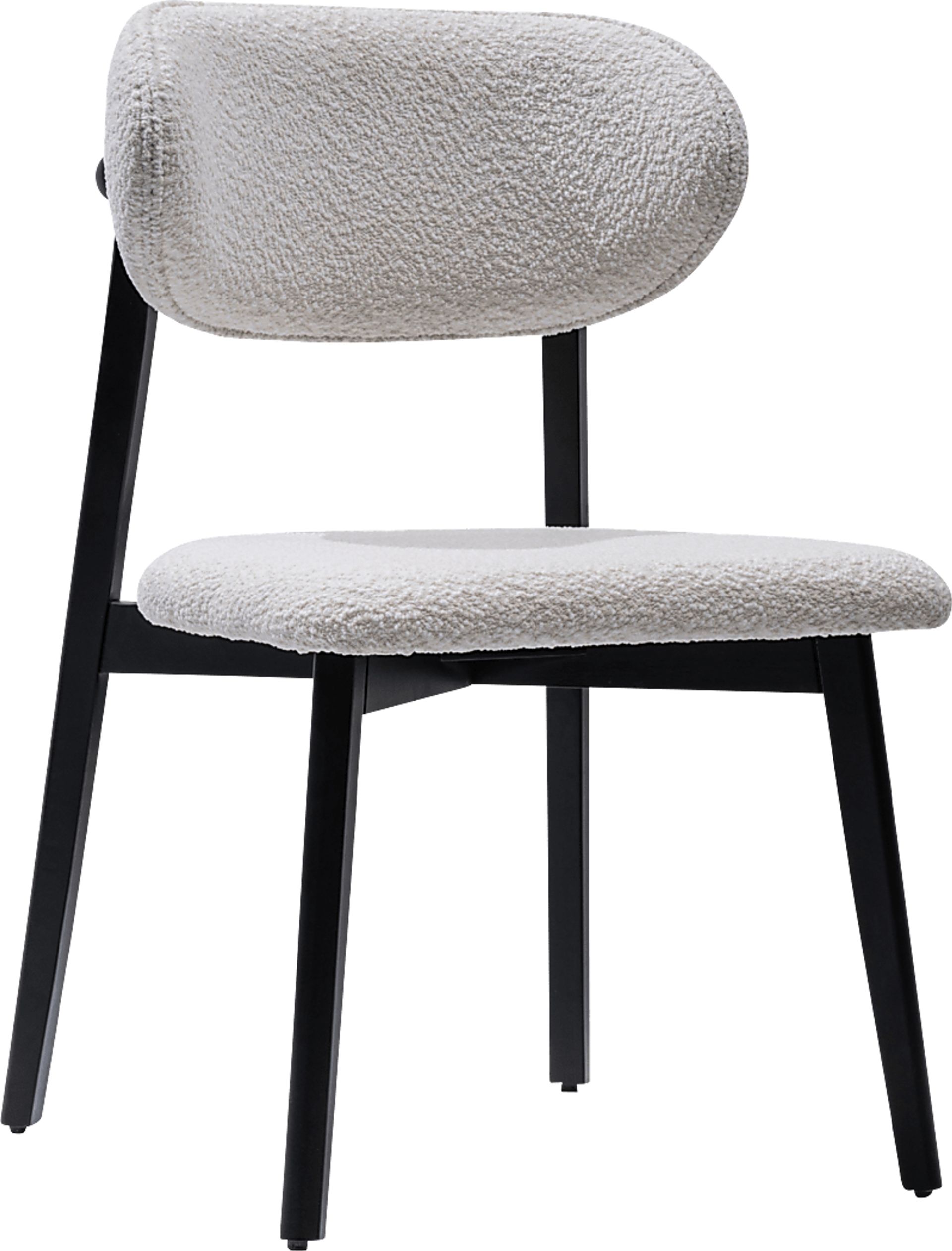 Euphony Black Side Chair, Set of 2 - Image 1