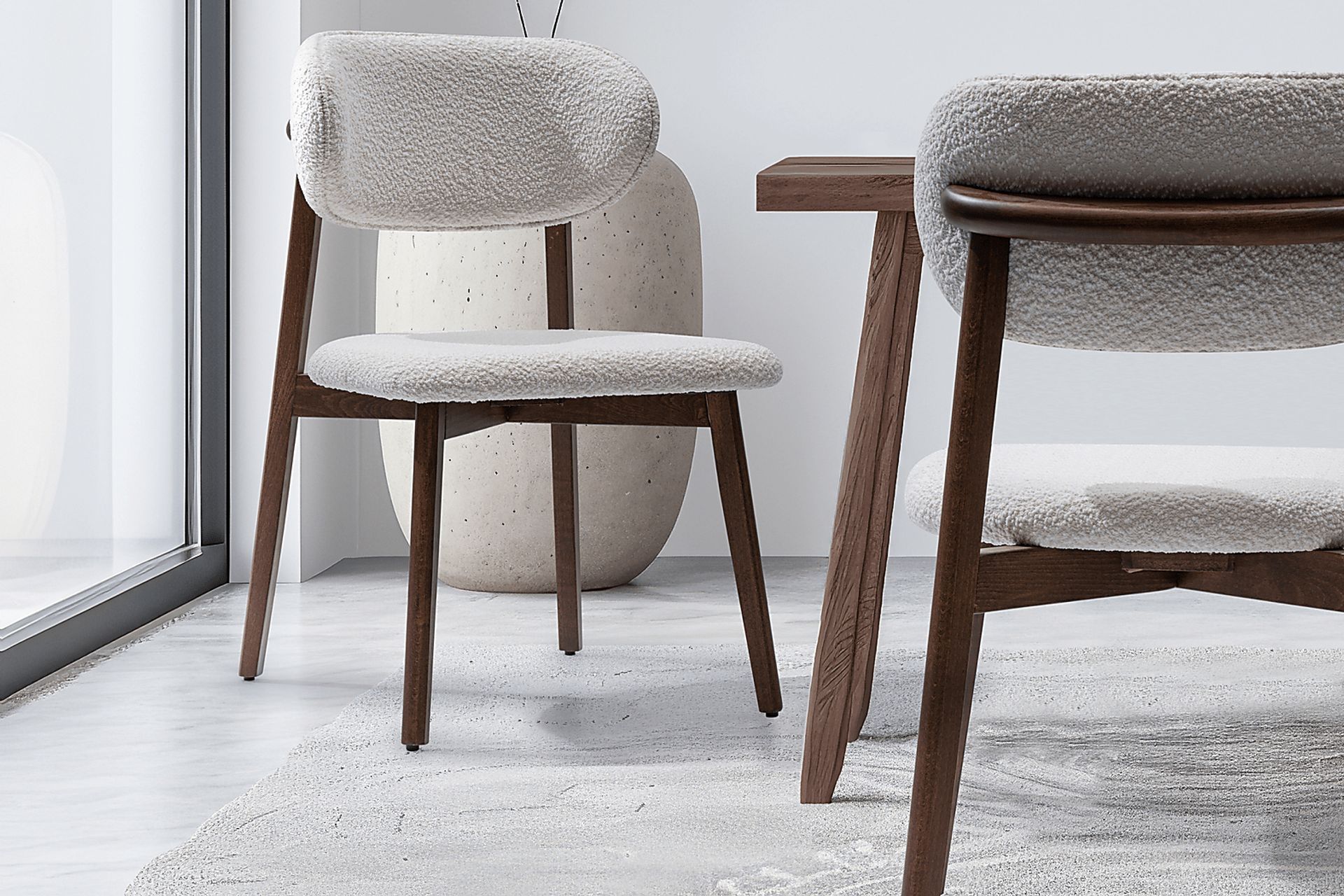 Euphony Brown Side Chair, Set of 2 - Image 7