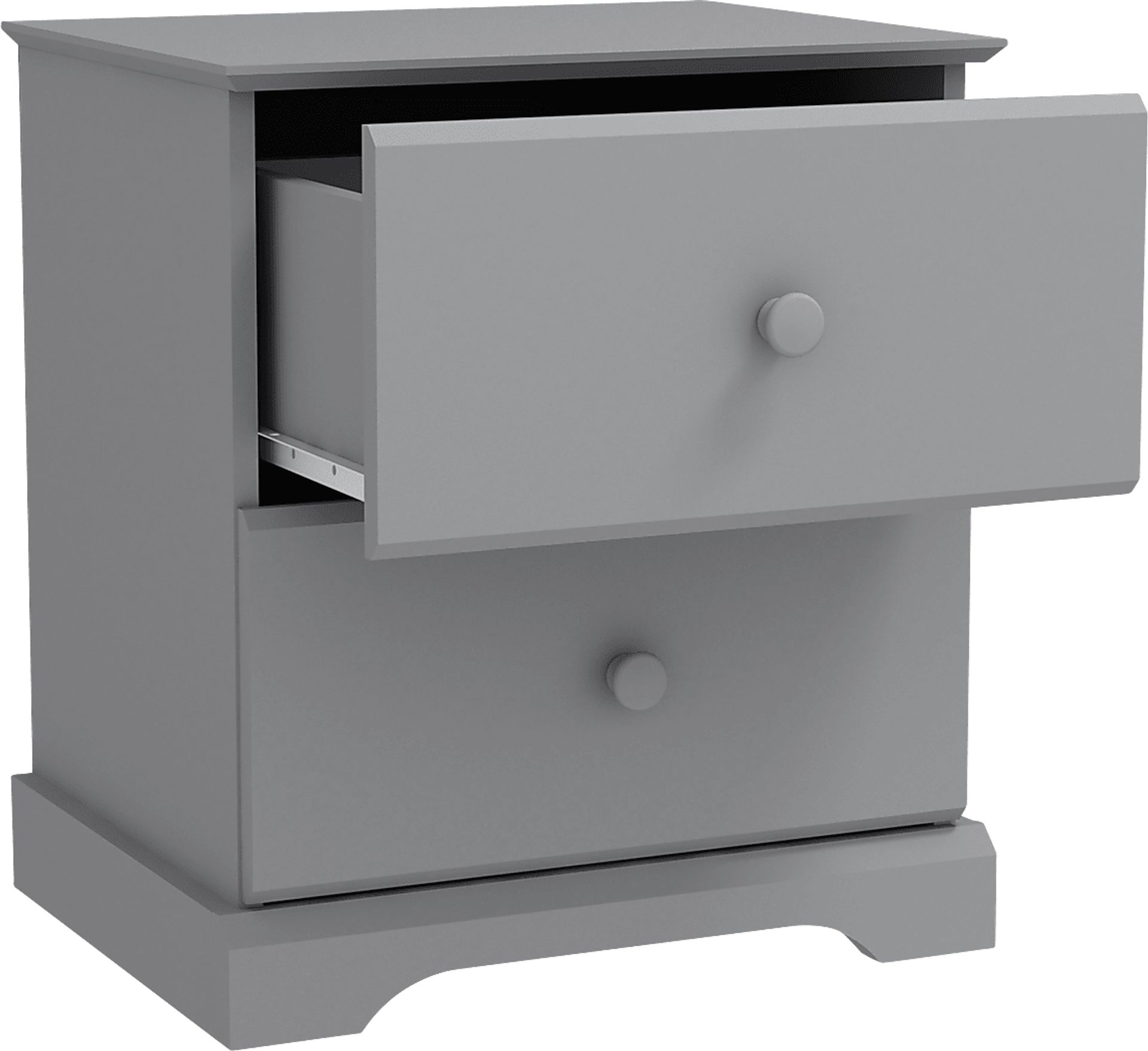 Euphro Gray Nightstand - Image 13