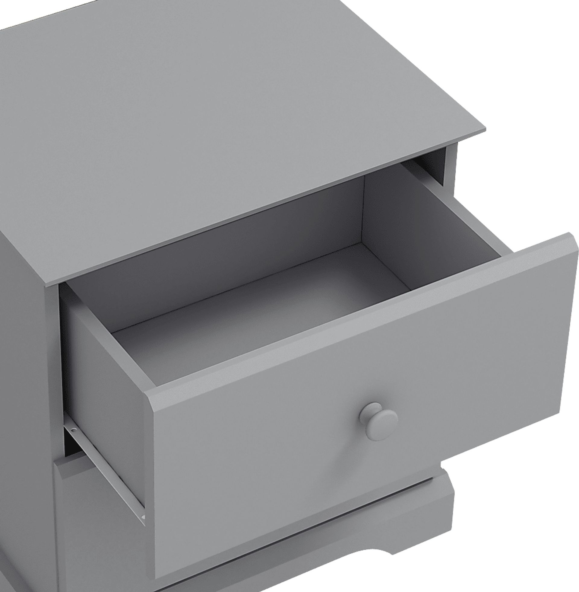 Euphro Gray Nightstand - Image 6