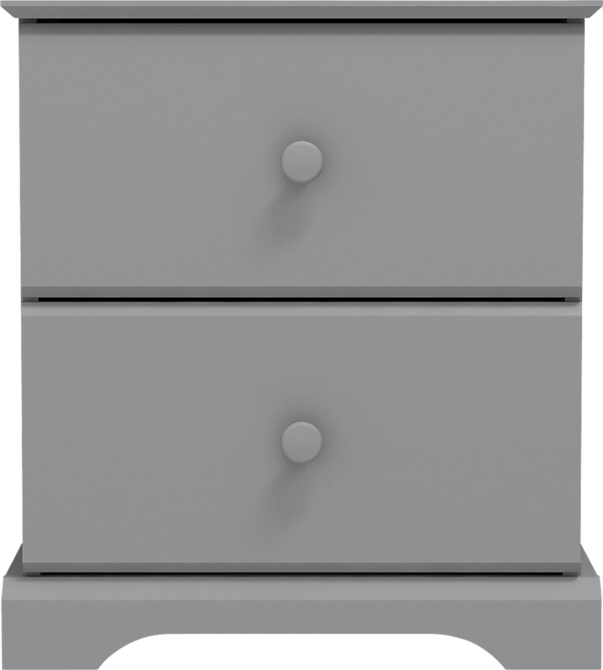 Euphro Gray Nightstand - Image 9