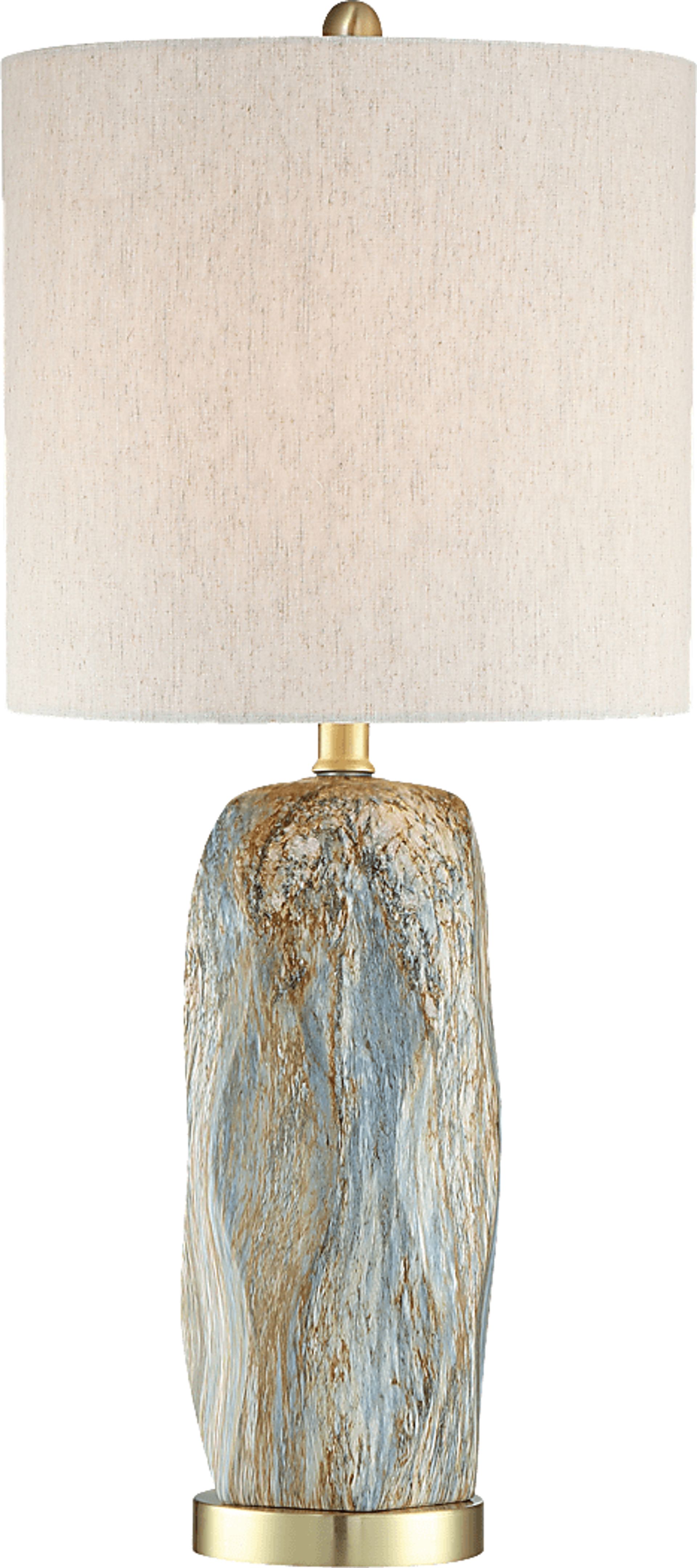 Euston Cove Gray Lamp - Image 1
