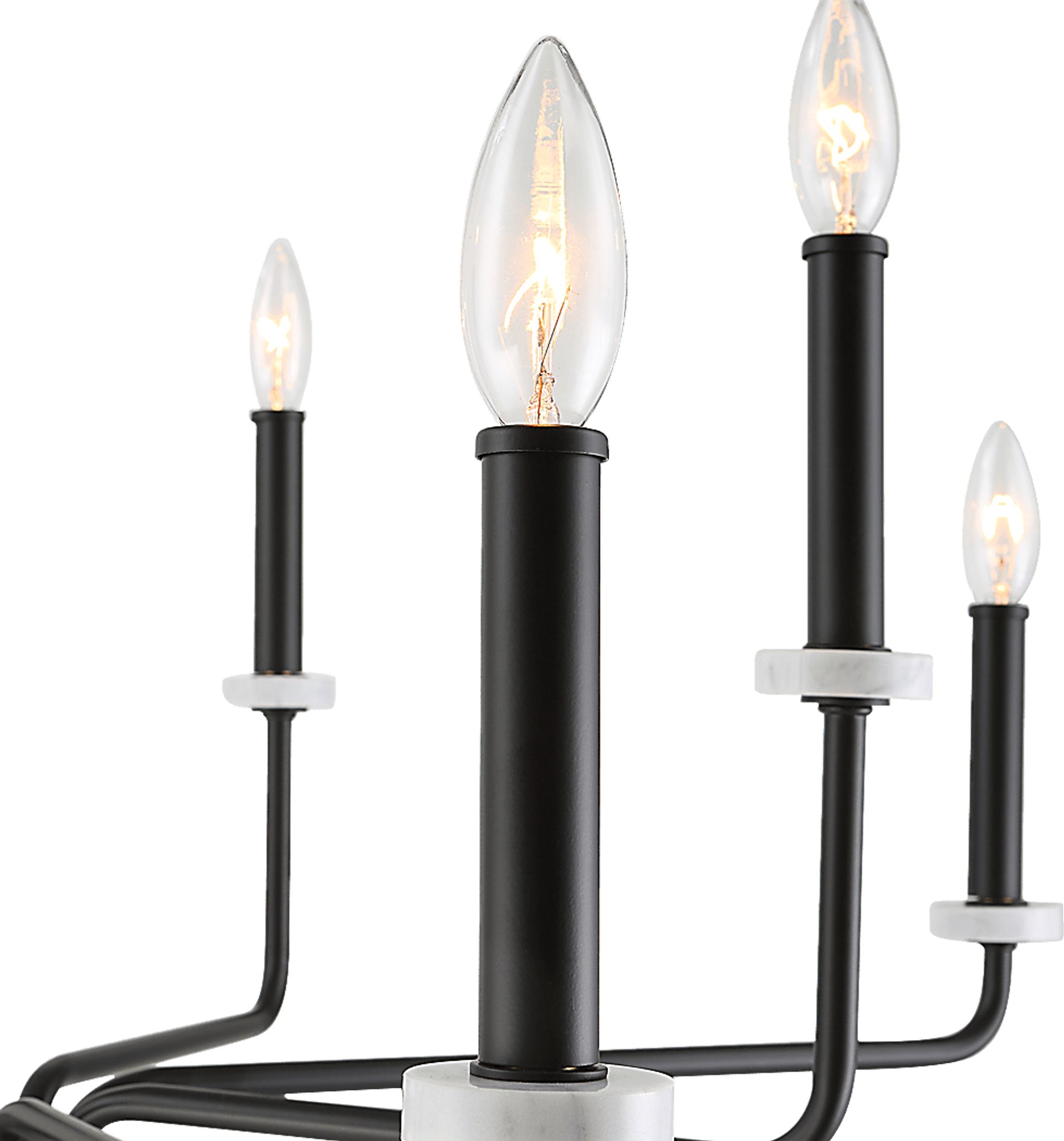 Eva Court Black Chandelier - Image 6