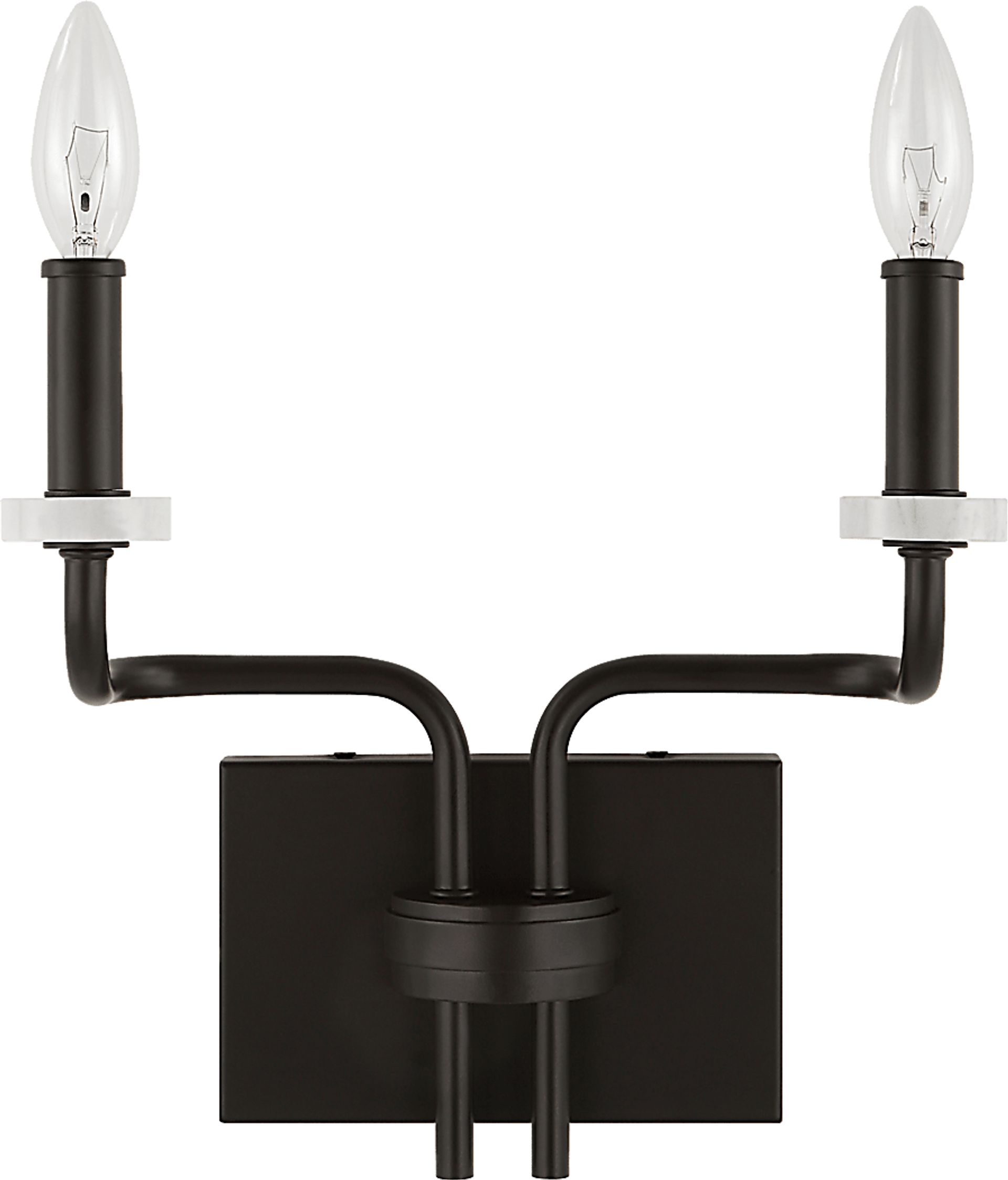 Eva Court Black Sconce - Image 3
