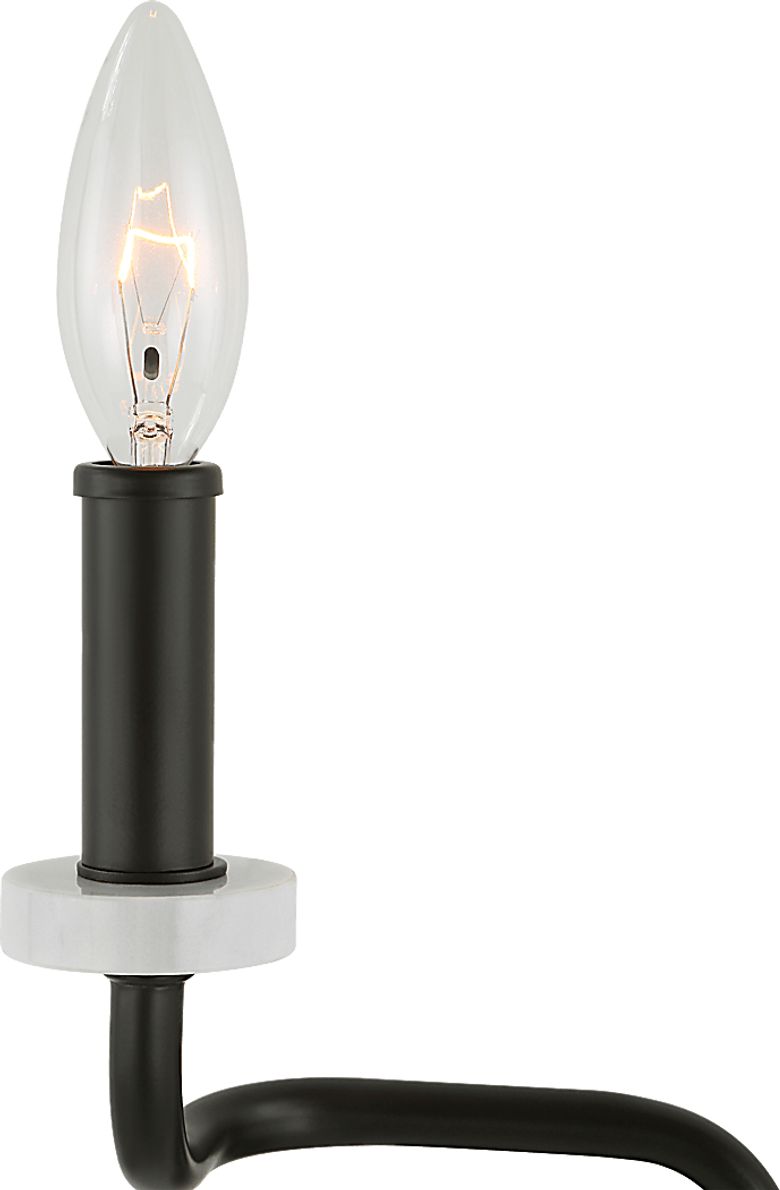 Eva Court Black Sconce