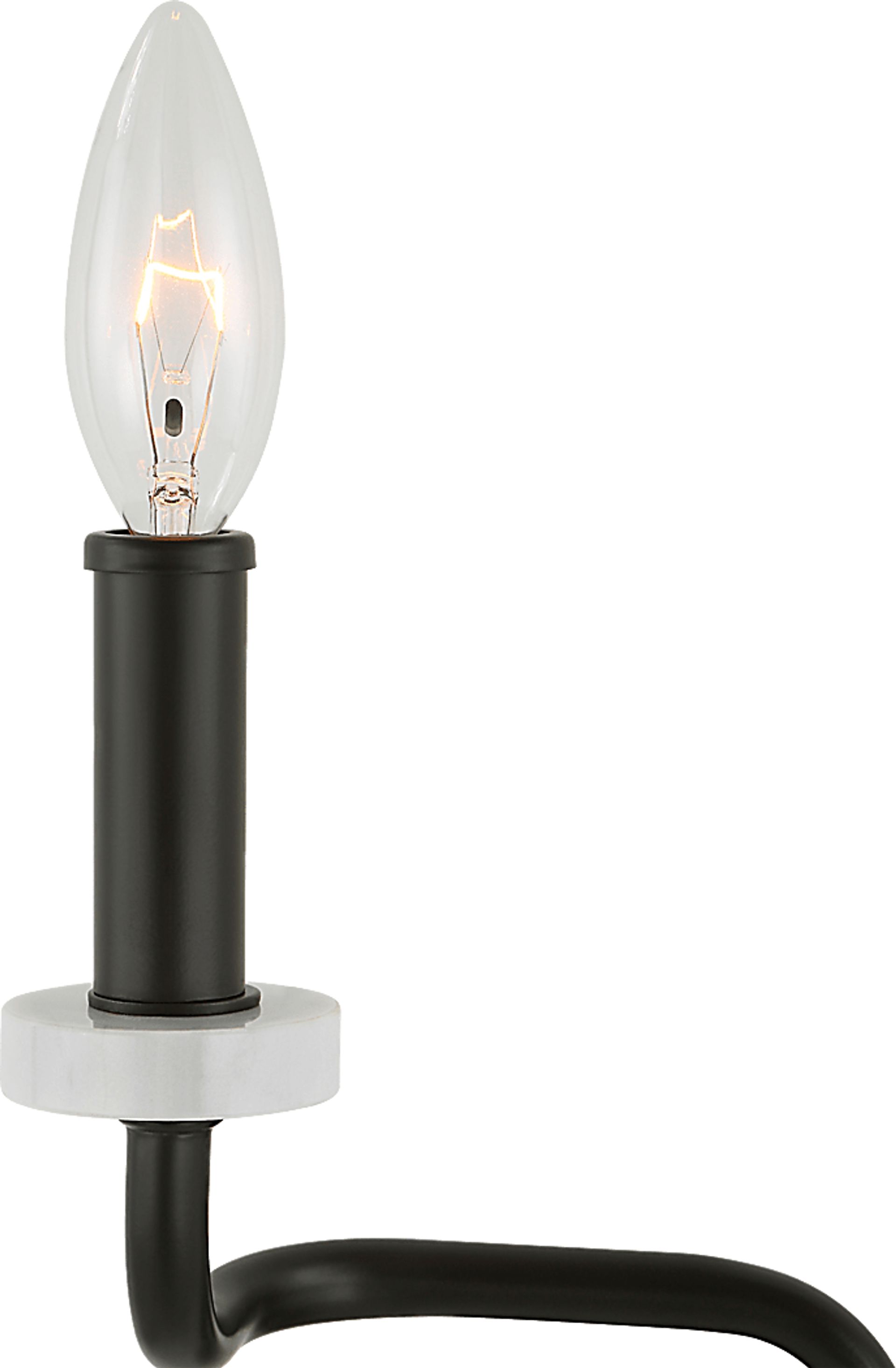 Eva Court Black Sconce - Image 4