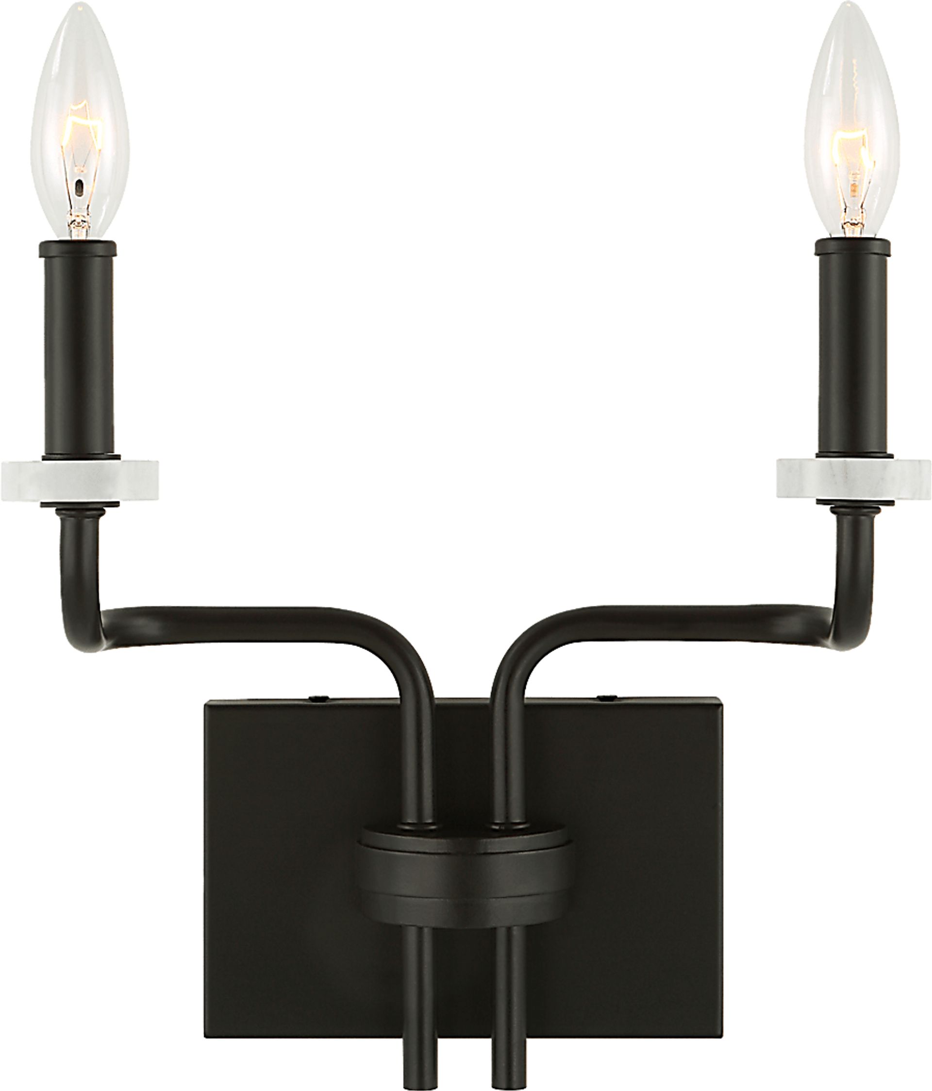 Eva Court Black Sconce - Image 7