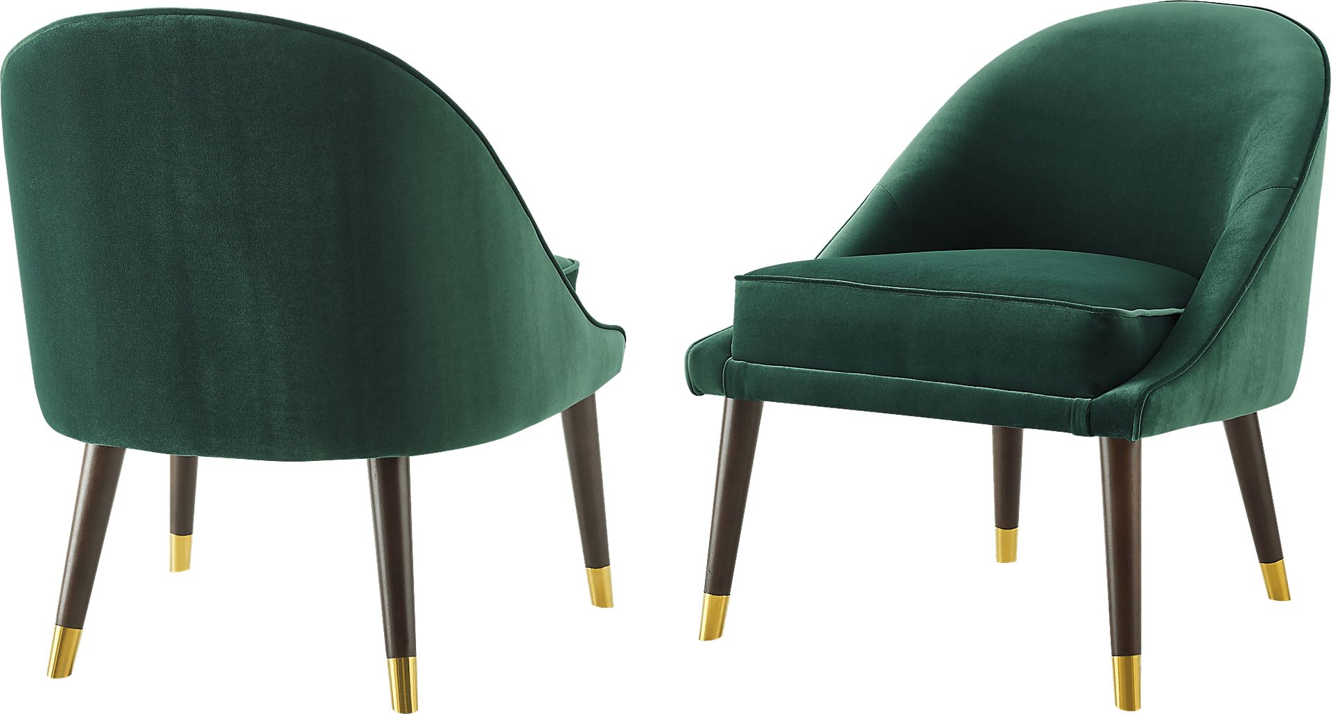 Evadean Emerald Accent Chair - Image 3