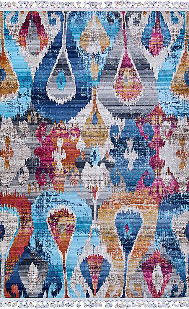 Evalyne Multi 5'3 x 7'10 Rug - Thumbnail - Image 1