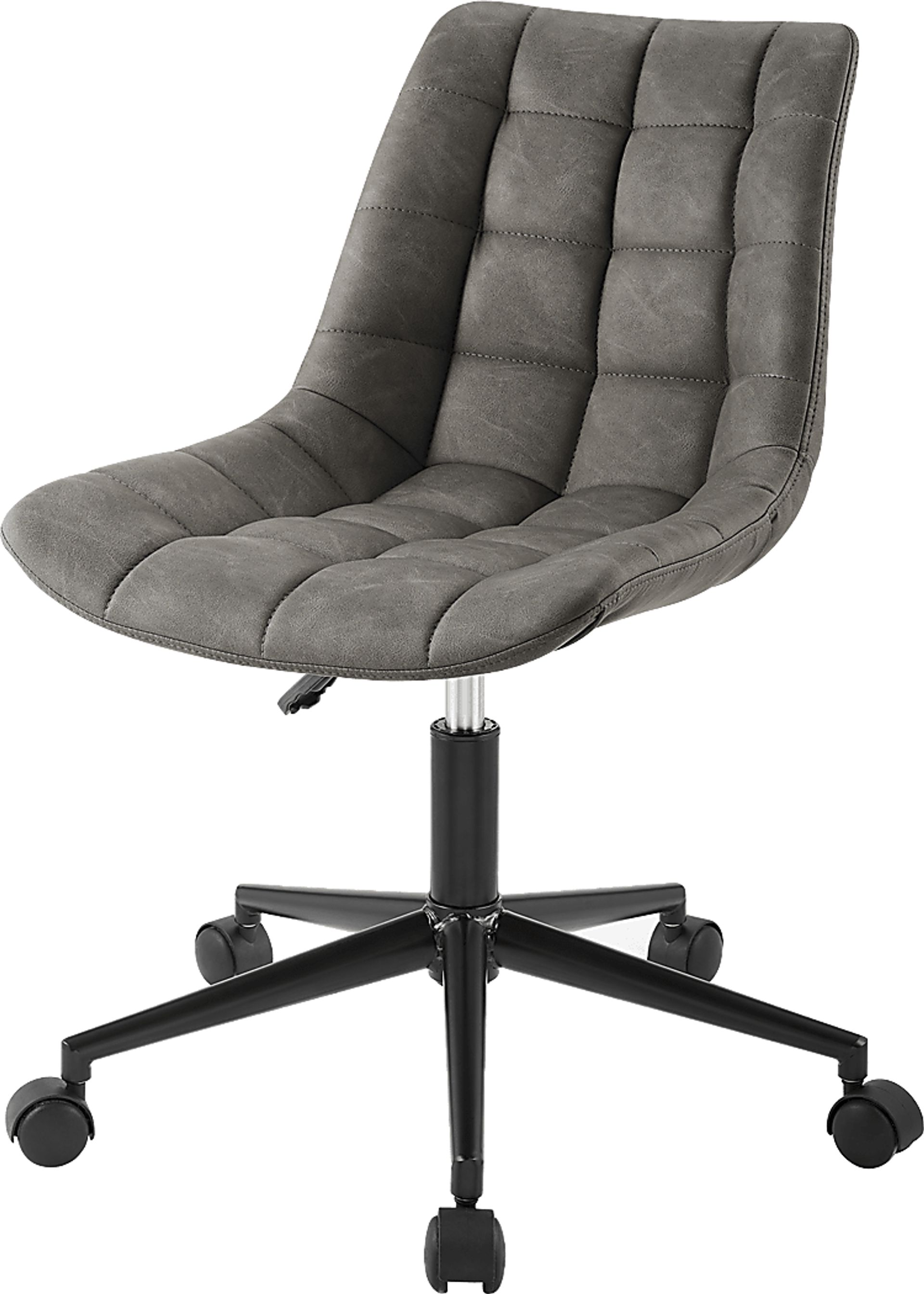 Evamay Gray Desk Chair - Image 3