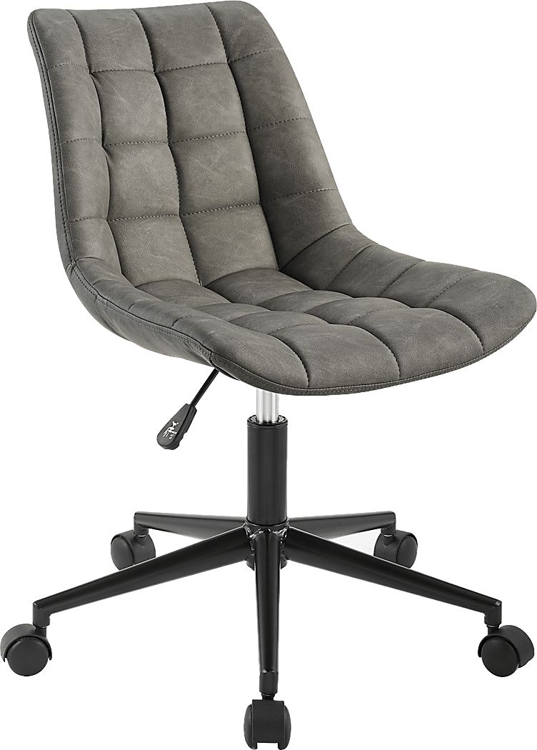 Evamay Gray Desk Chair Rooms To Go
