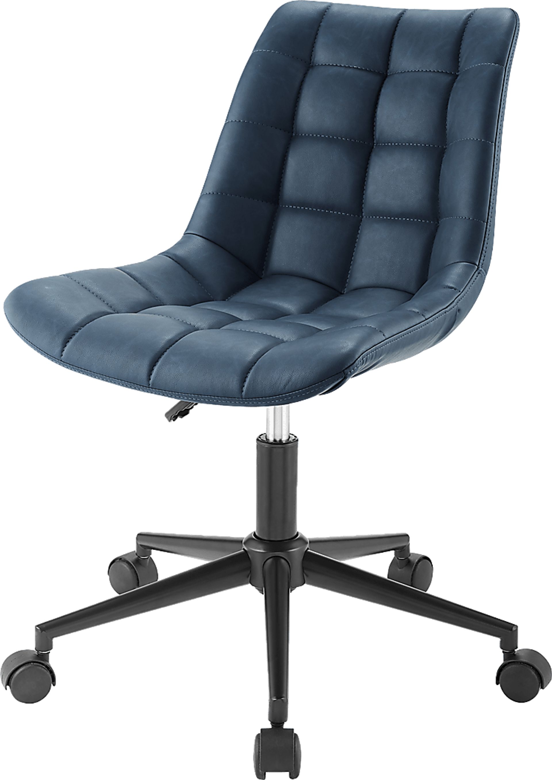 Evamay Navy Desk Chair - Image 3