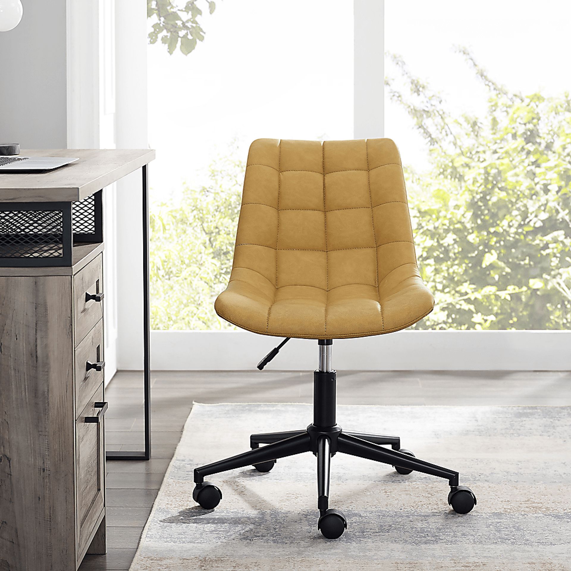 Evamay Yellow Desk Chair - Image 7