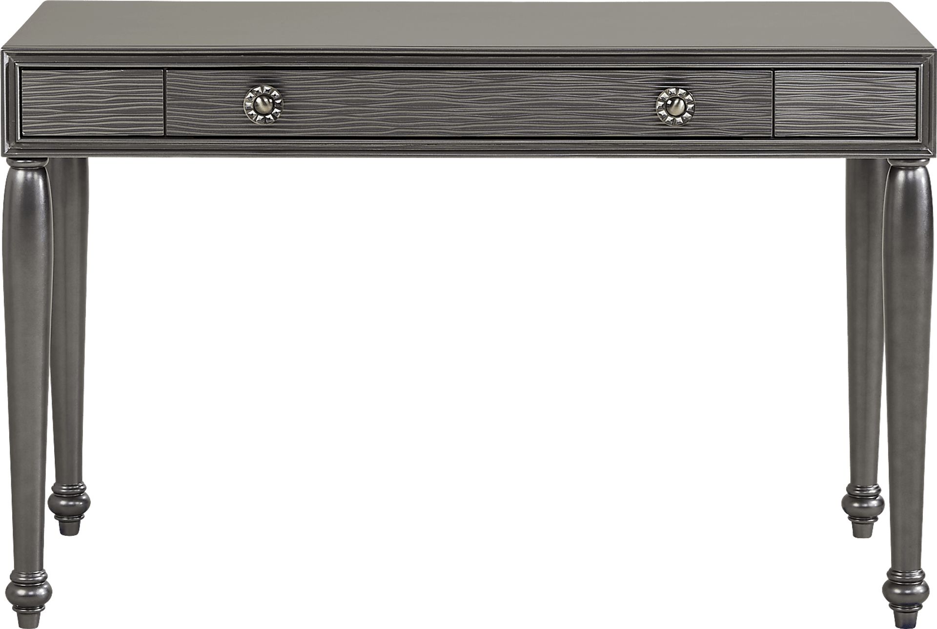 Evangeline Charcoal Vanity Desk - Image 1