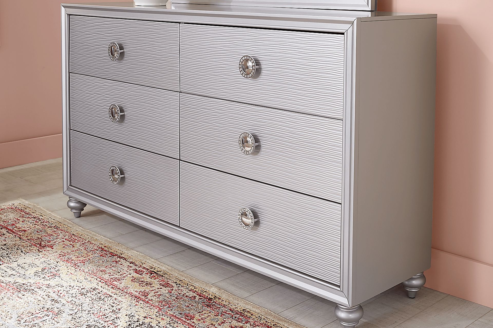 Evangeline Silver Dresser - Image 3