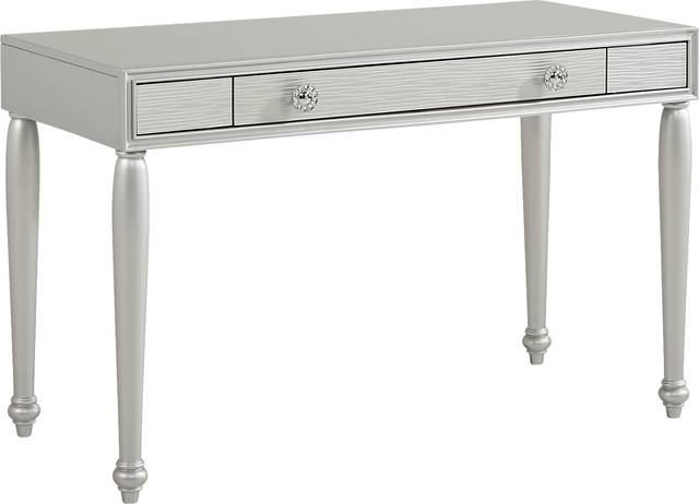 Evangeline Silver Vanity Desk - Thumbnail - Image 2