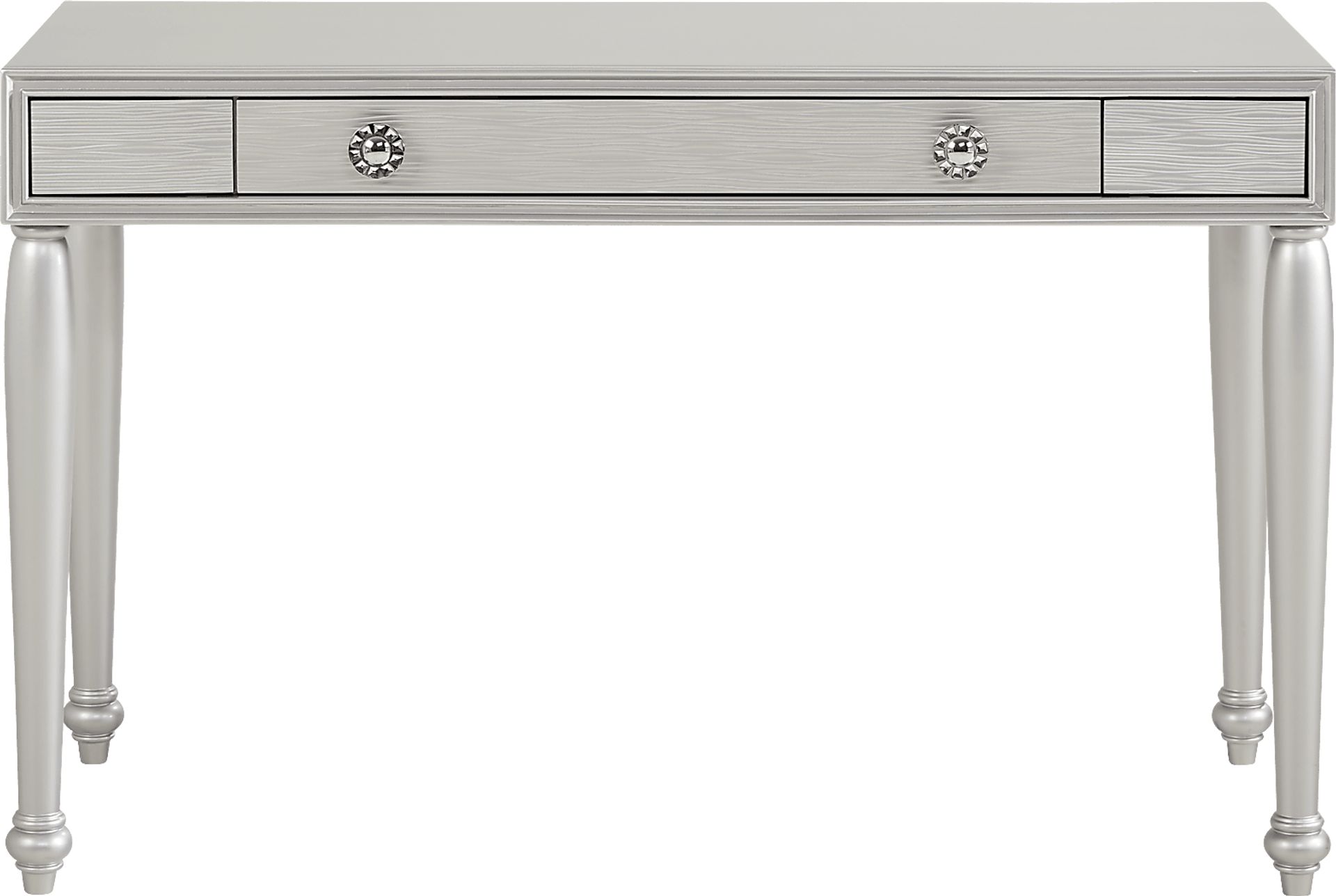Evangeline Silver Vanity Desk - Image 1