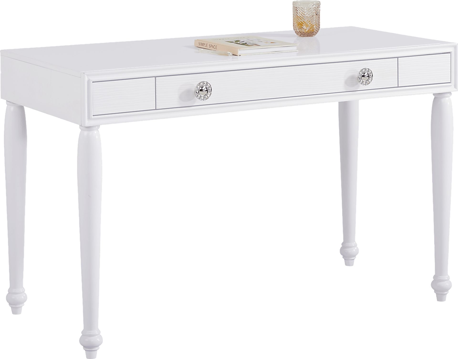 Evangeline White Vanity Desk - Image 3