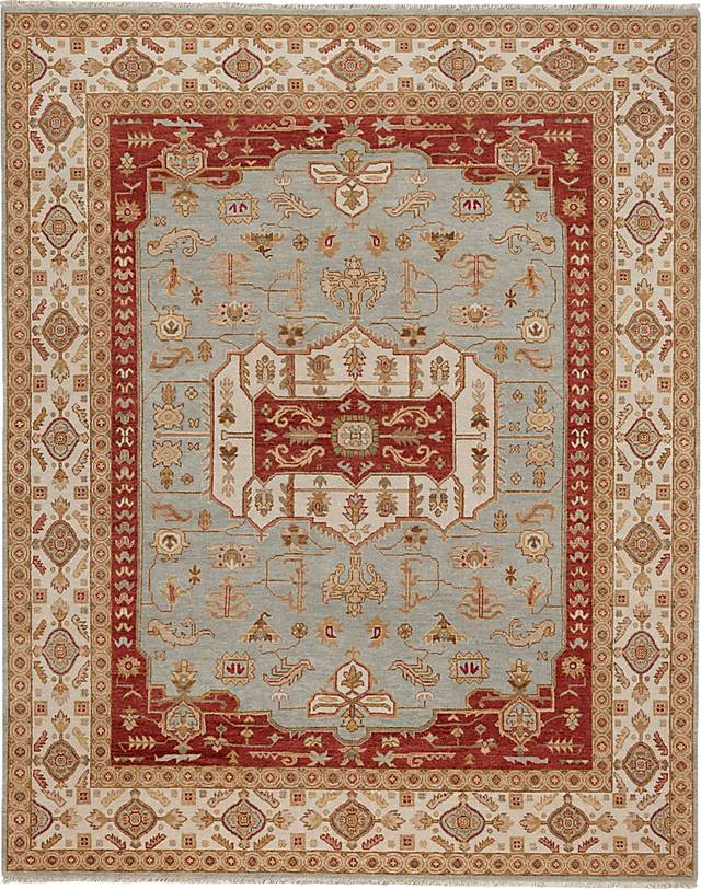 Evansville Blue 5'6 x 8'6 Rug - Thumbnail - Image 1