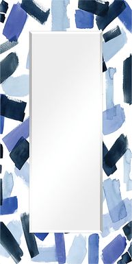 Evara Blue Mirror