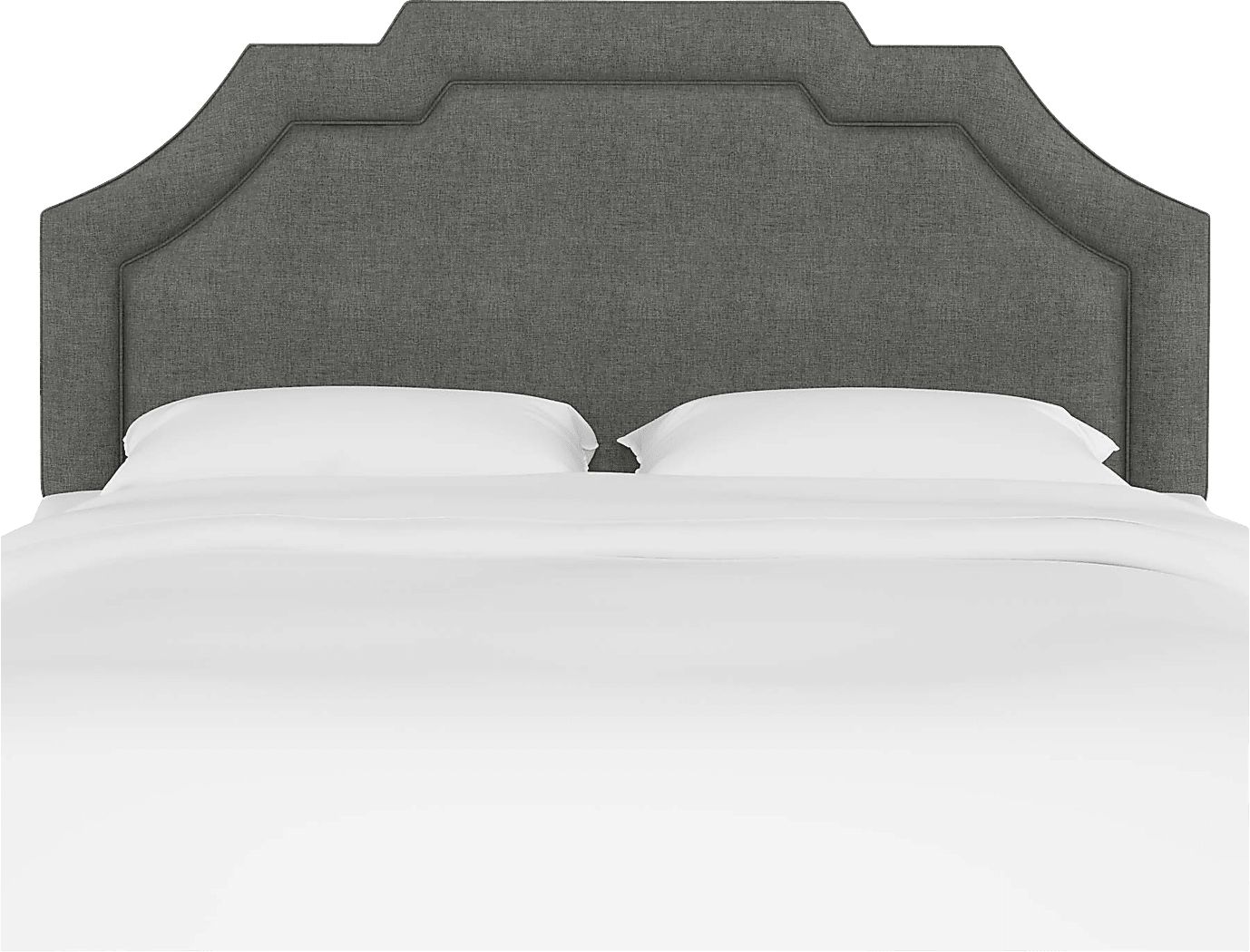 Evarelle I Charcoal Full Headboard
