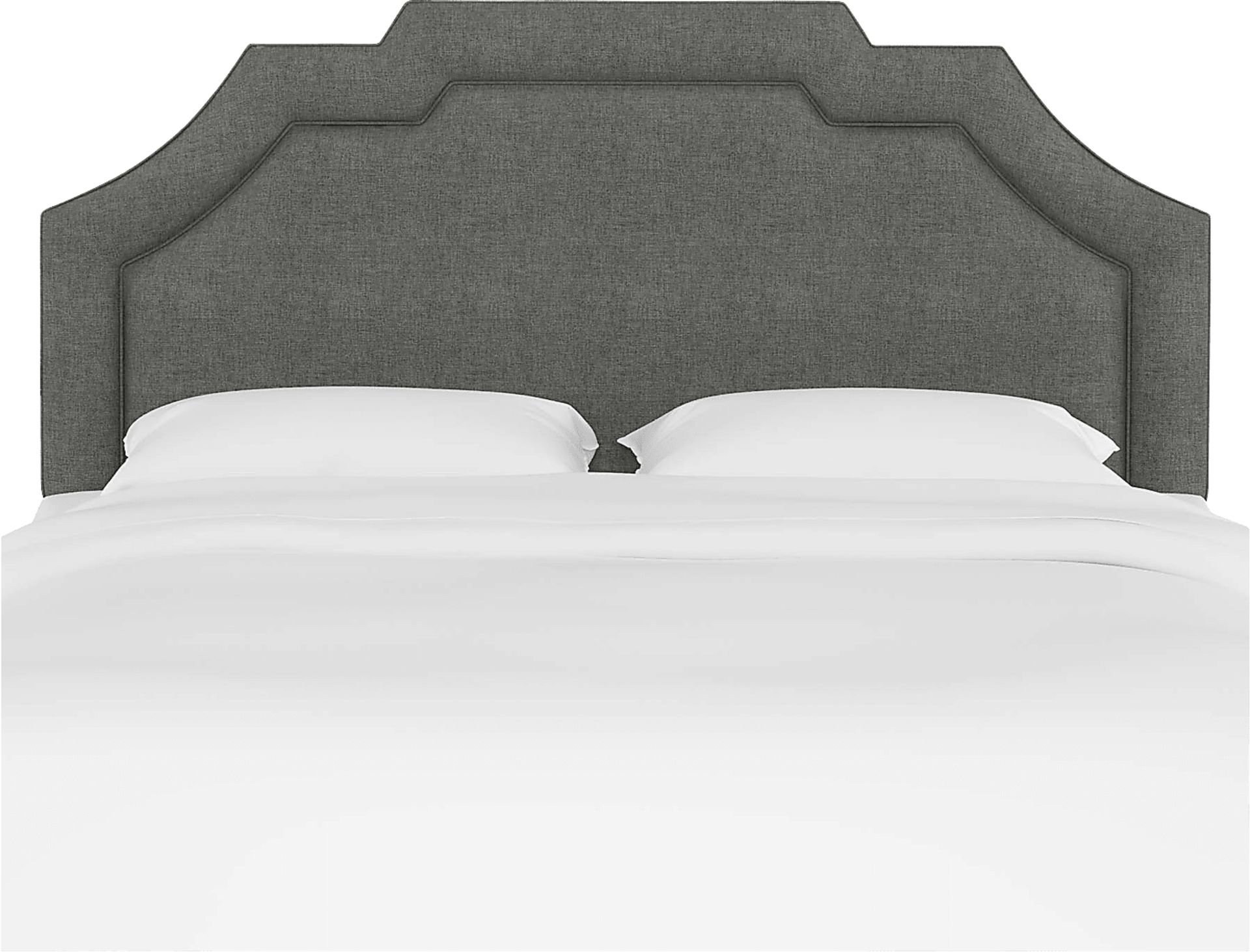 Evarelle I Charcoal Full Headboard - Image 1