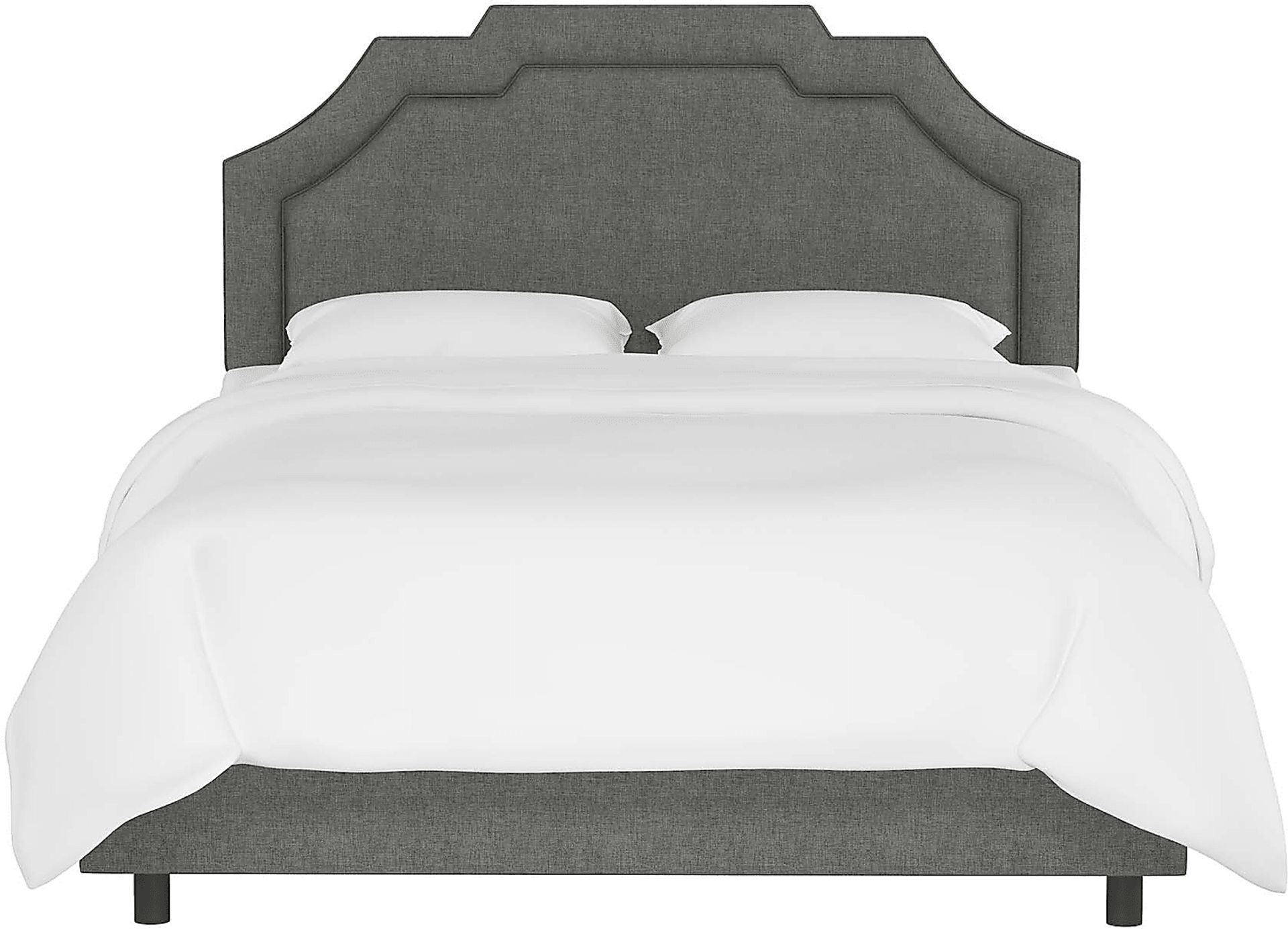 Evarelle I Charcoal Queen Bed - Image 2