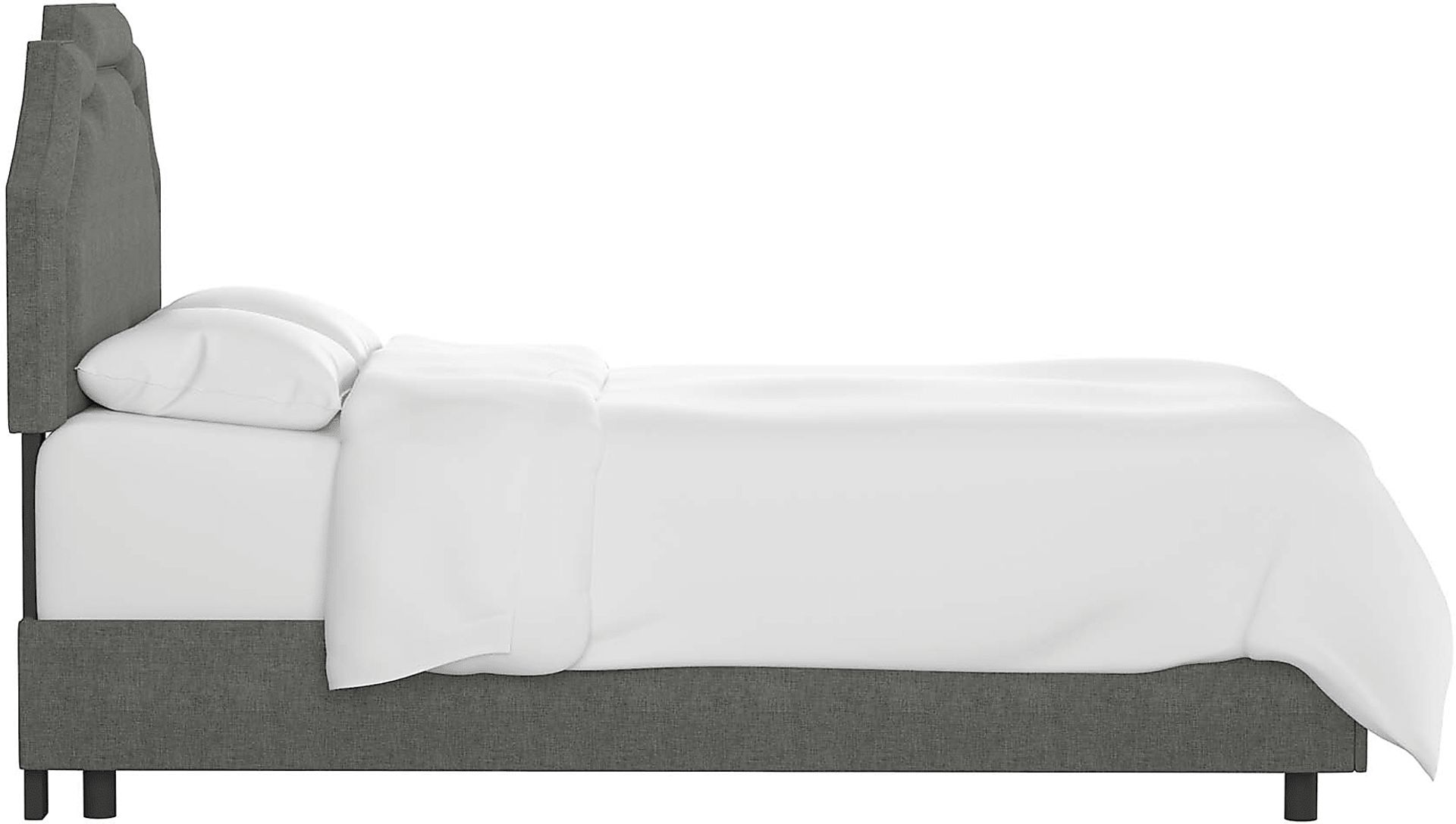 Evarelle I Charcoal Twin Bed - Image 3