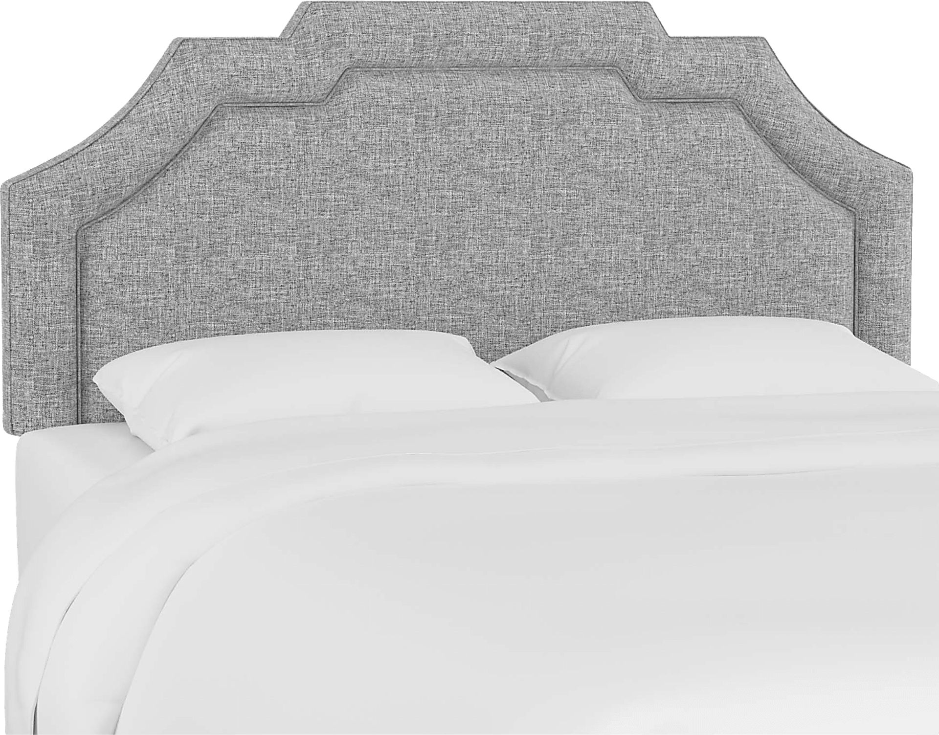 Evarelle I Light Gray California King Headboard - Image 1
