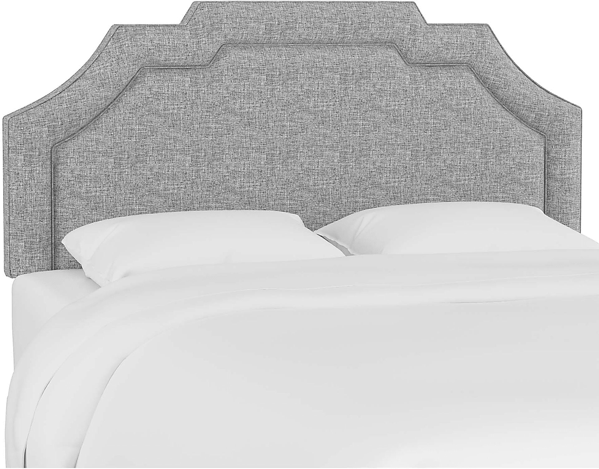 Evarelle I Light Gray Full Headboard - Image 2