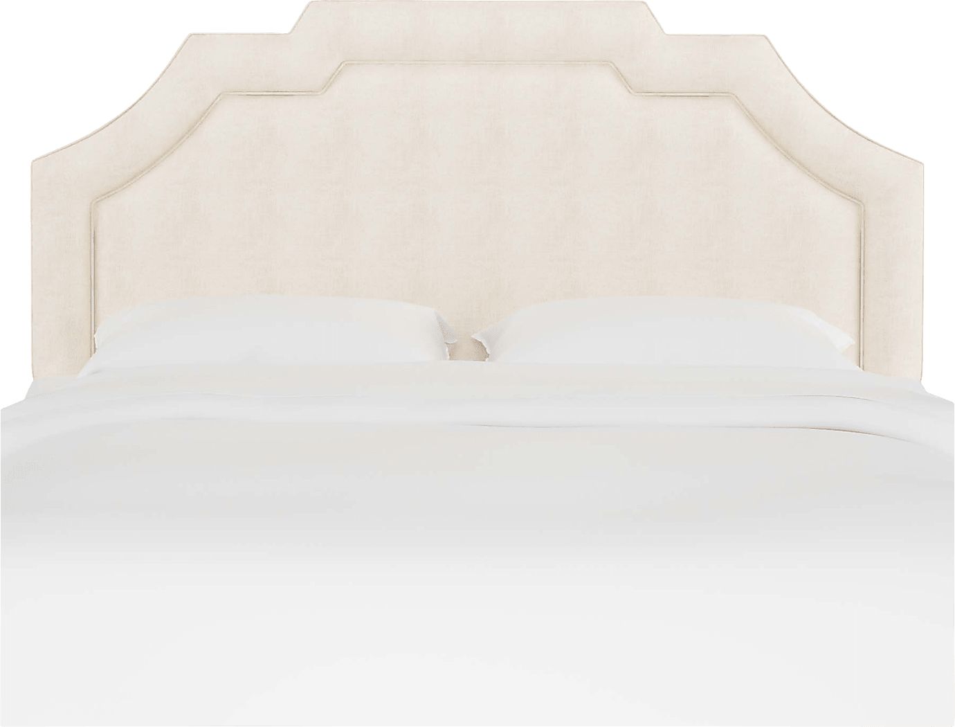 Evarelle I White King Headboard