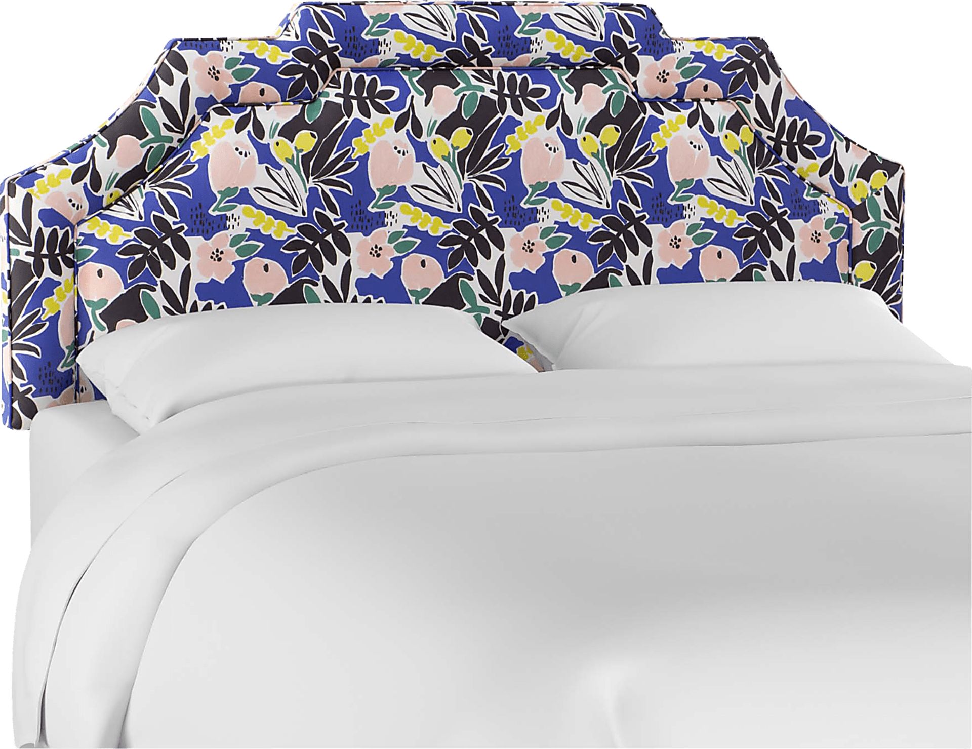 Evarelle II Cobalt California King Headboard - Image 1