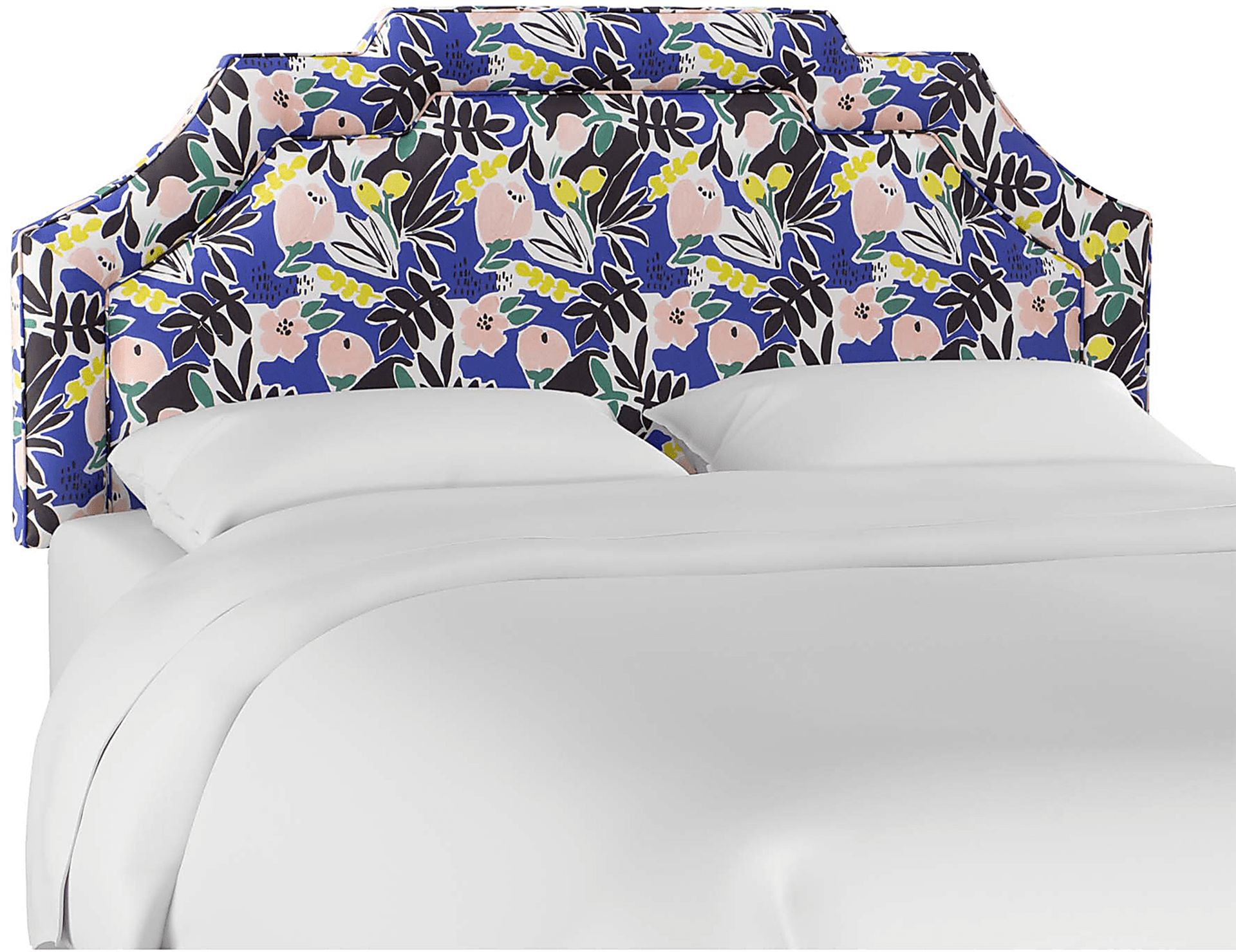 Evarelle II Cobalt Twin Headboard - Image 3