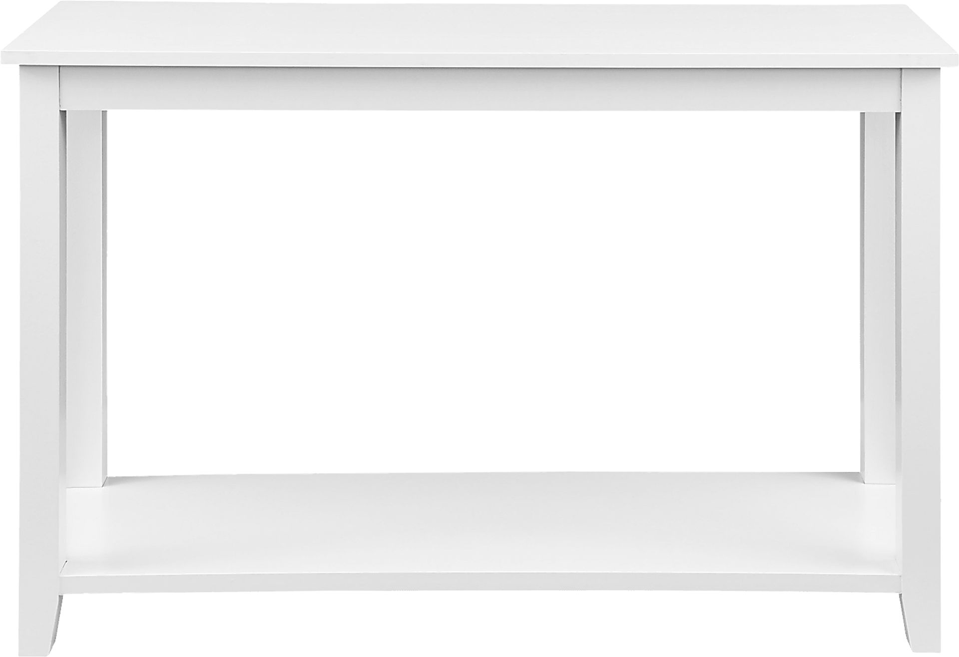 Evarnos White Sofa Table - Image 1