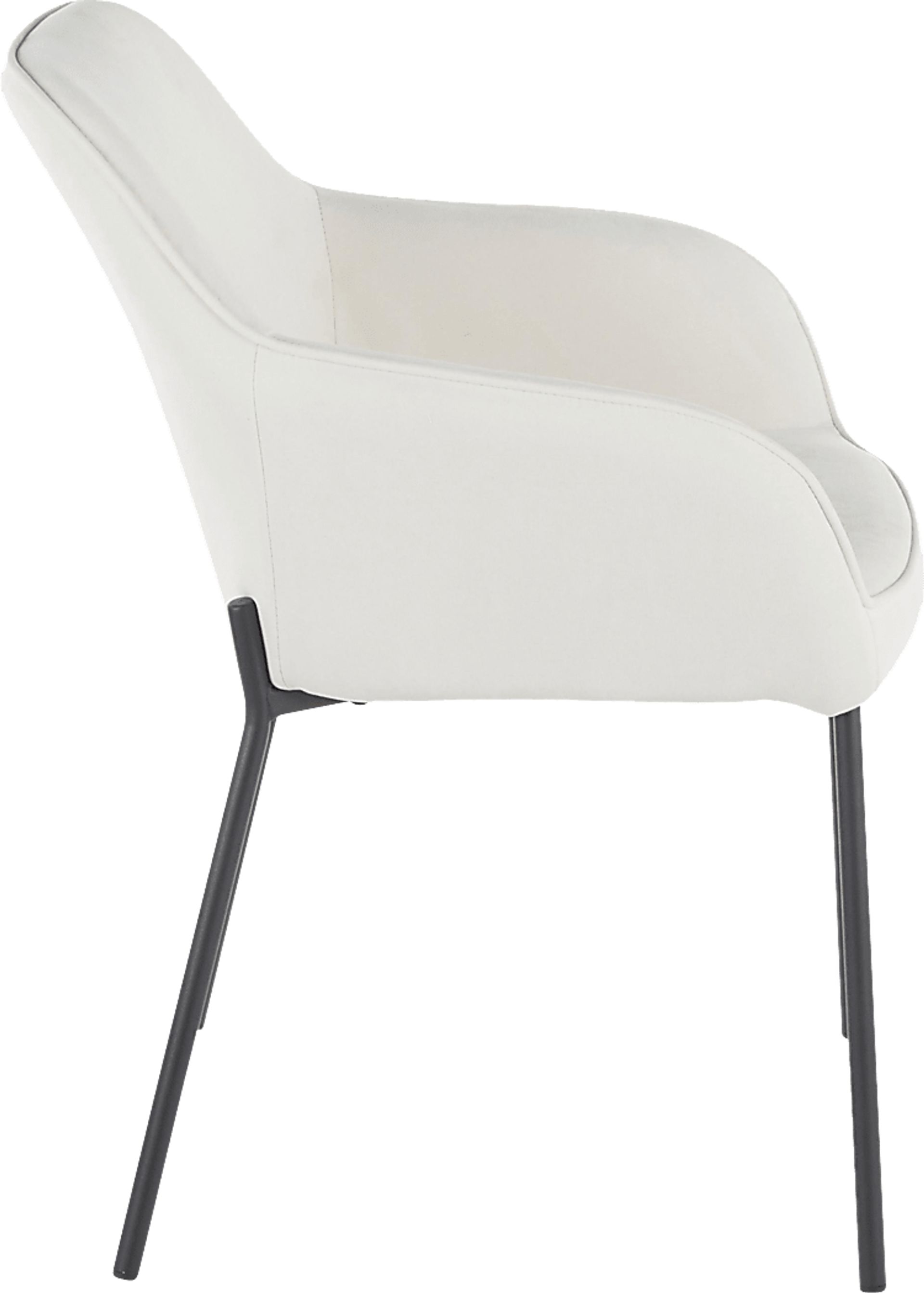 Evarts Cream Dining Chair, Set of 2 - Image 2
