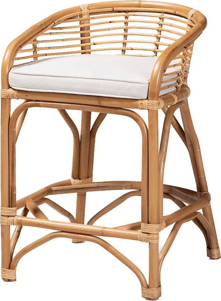 Evasel Brown Counter Stool