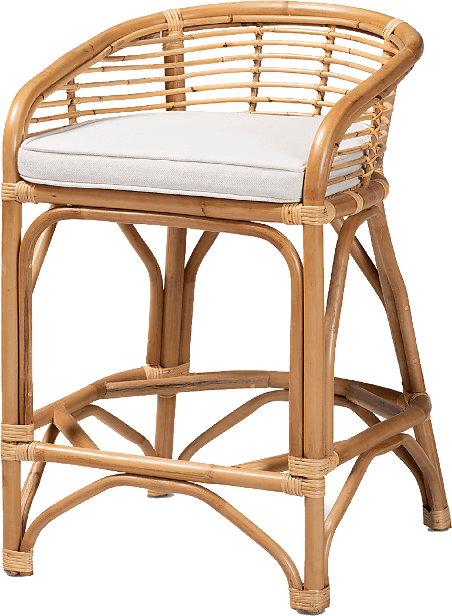 Evasel Brown Counter Stool - Image 1