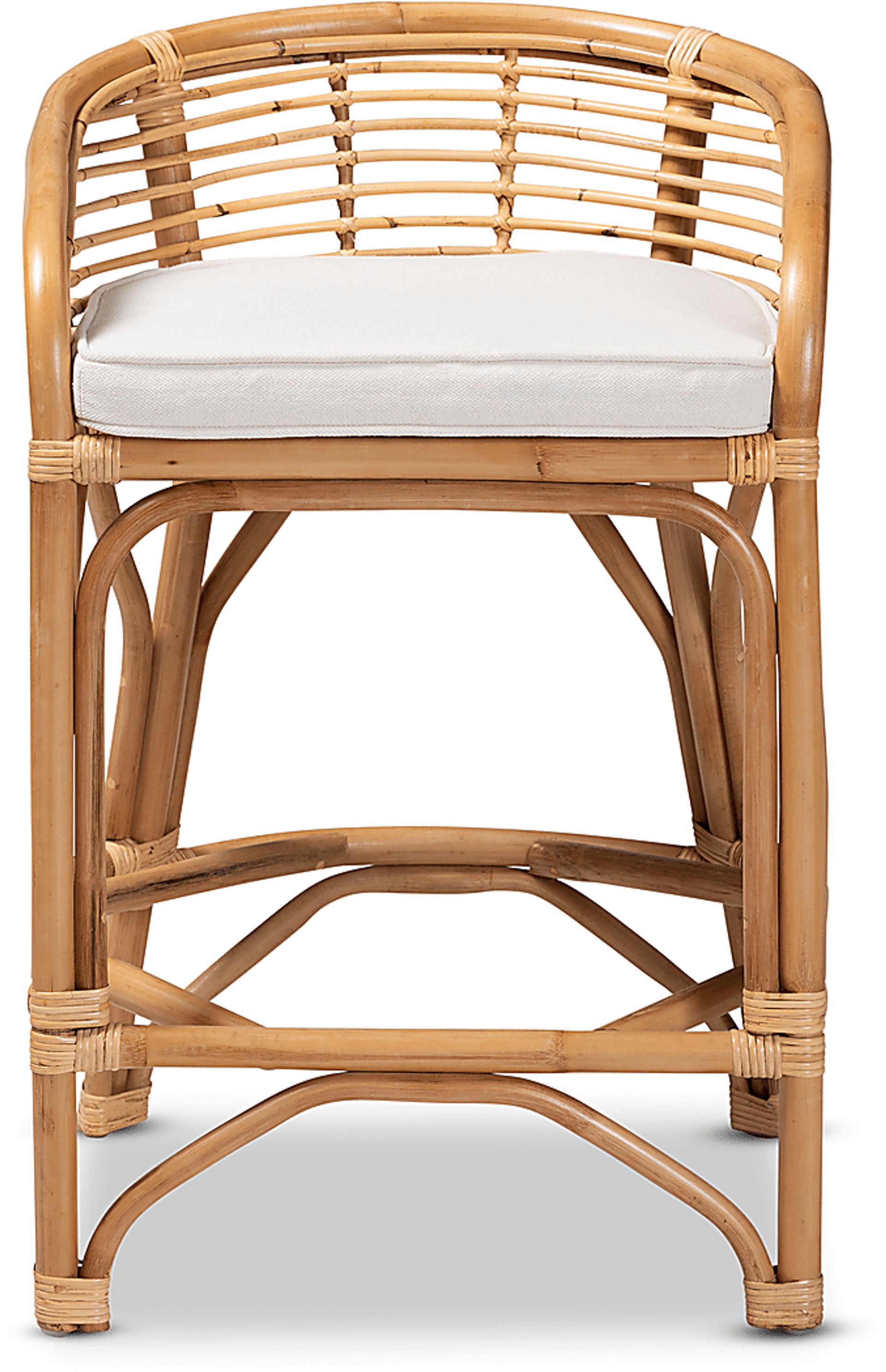 Evasel Natural Counter Height Stool - Image 4