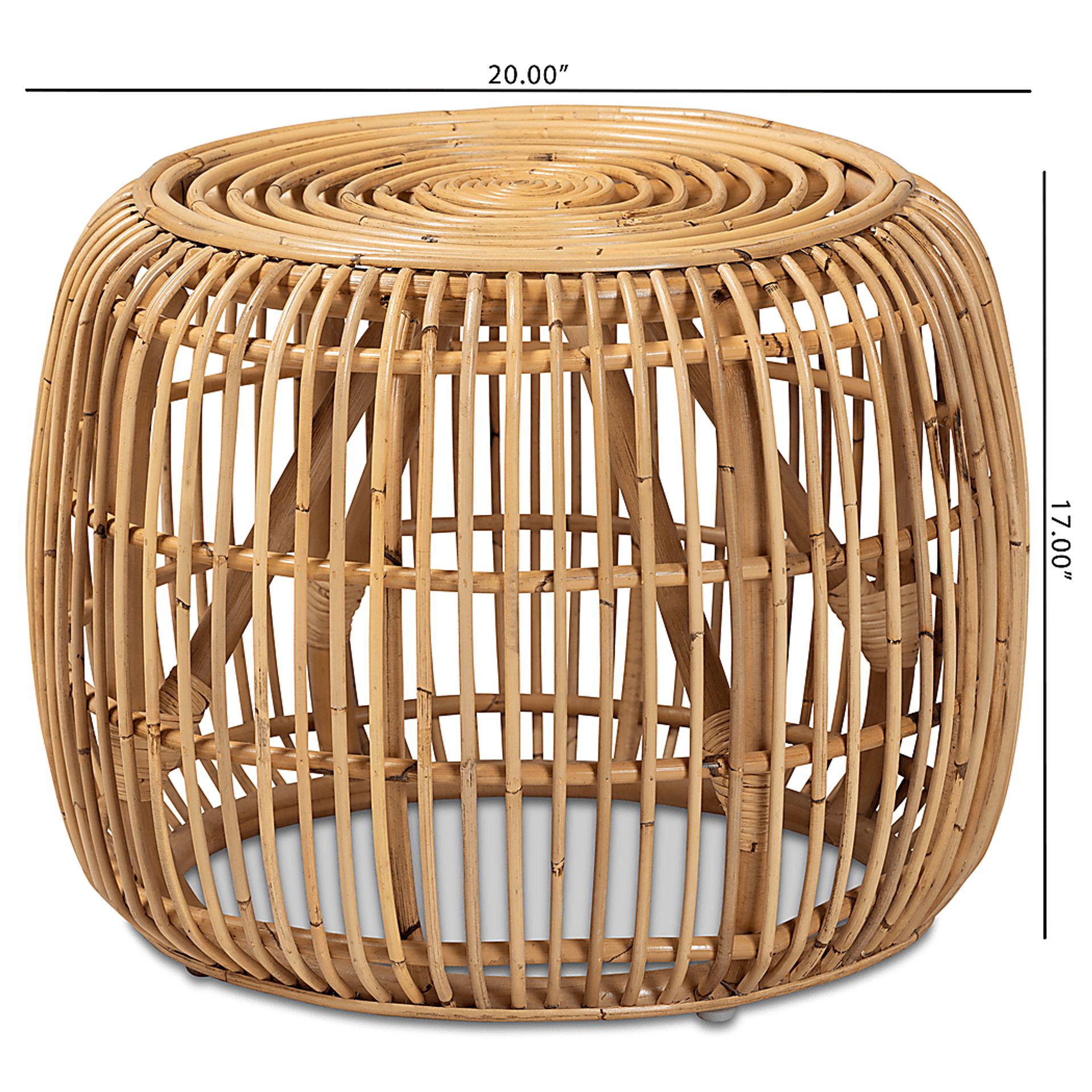 Evasel Natural End Table - Image 6