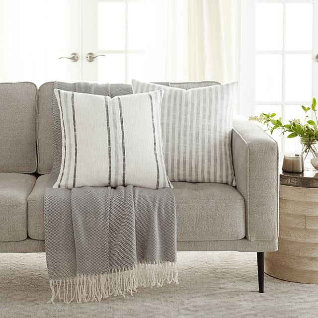 Hopki Gray Accent Pillow Set of 2 - Thumbnail - Image 2