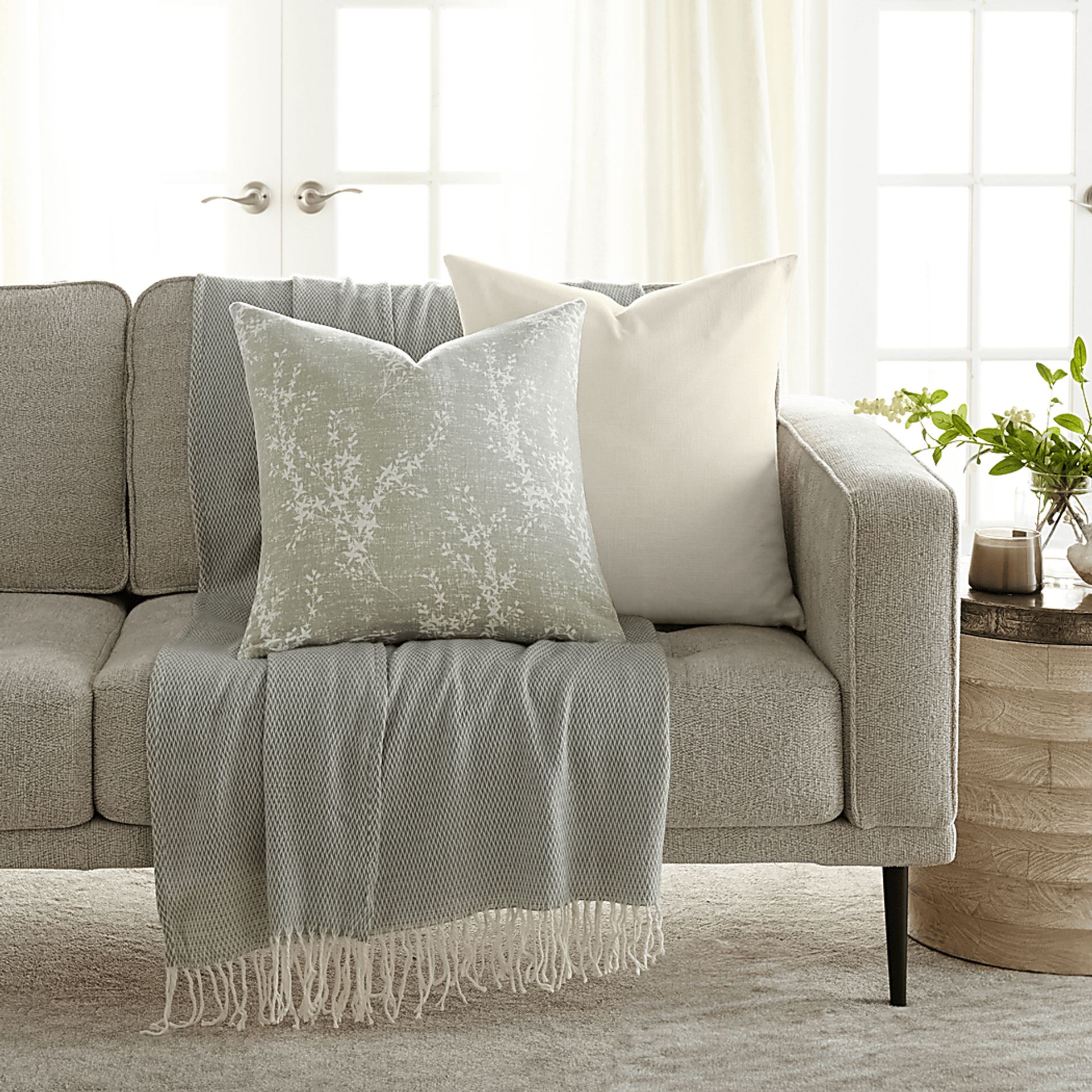 Evawell Green Accent Pillow Set of 2 - Image 2