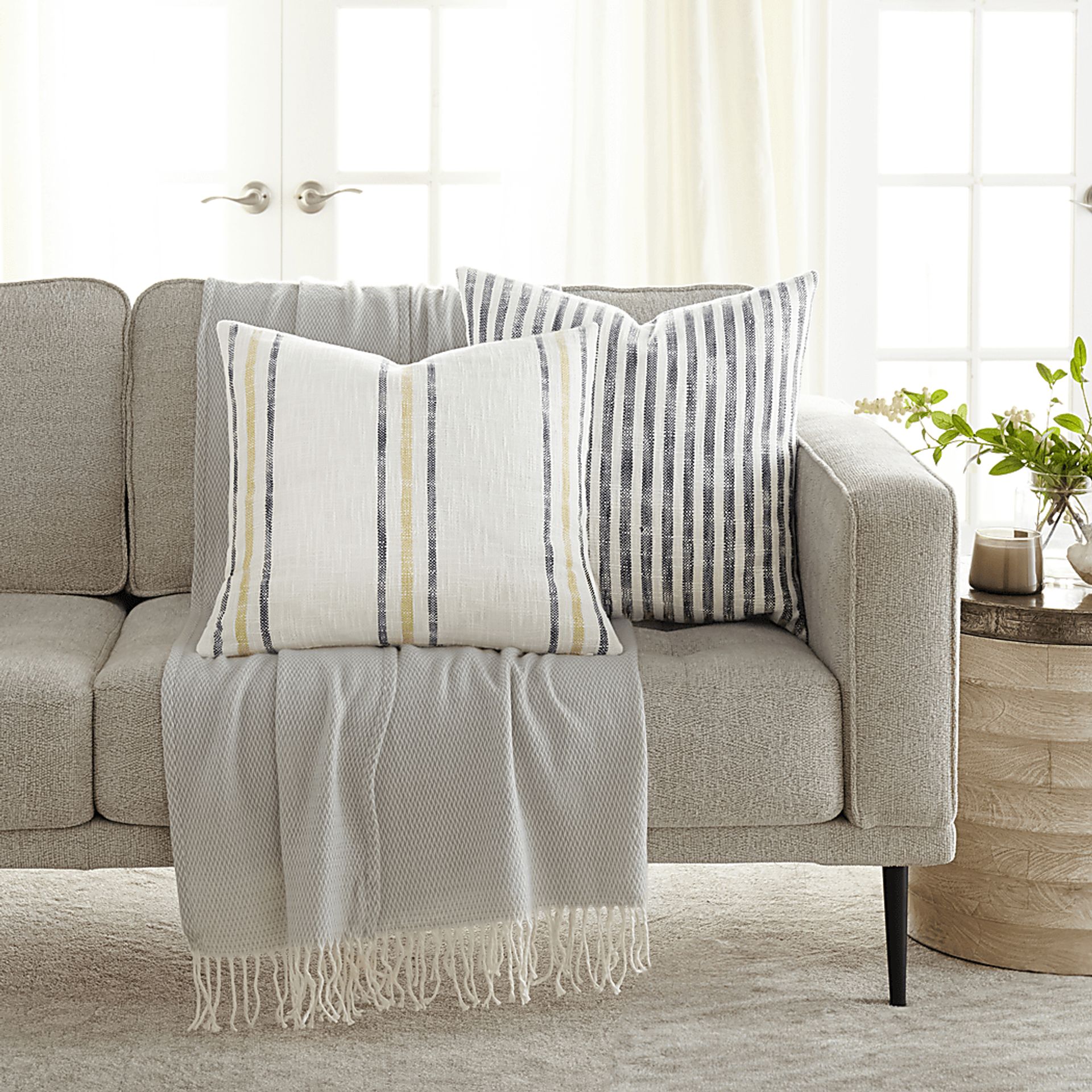 Hopki Mustard Accent Pillow Set of 2 - Image 2