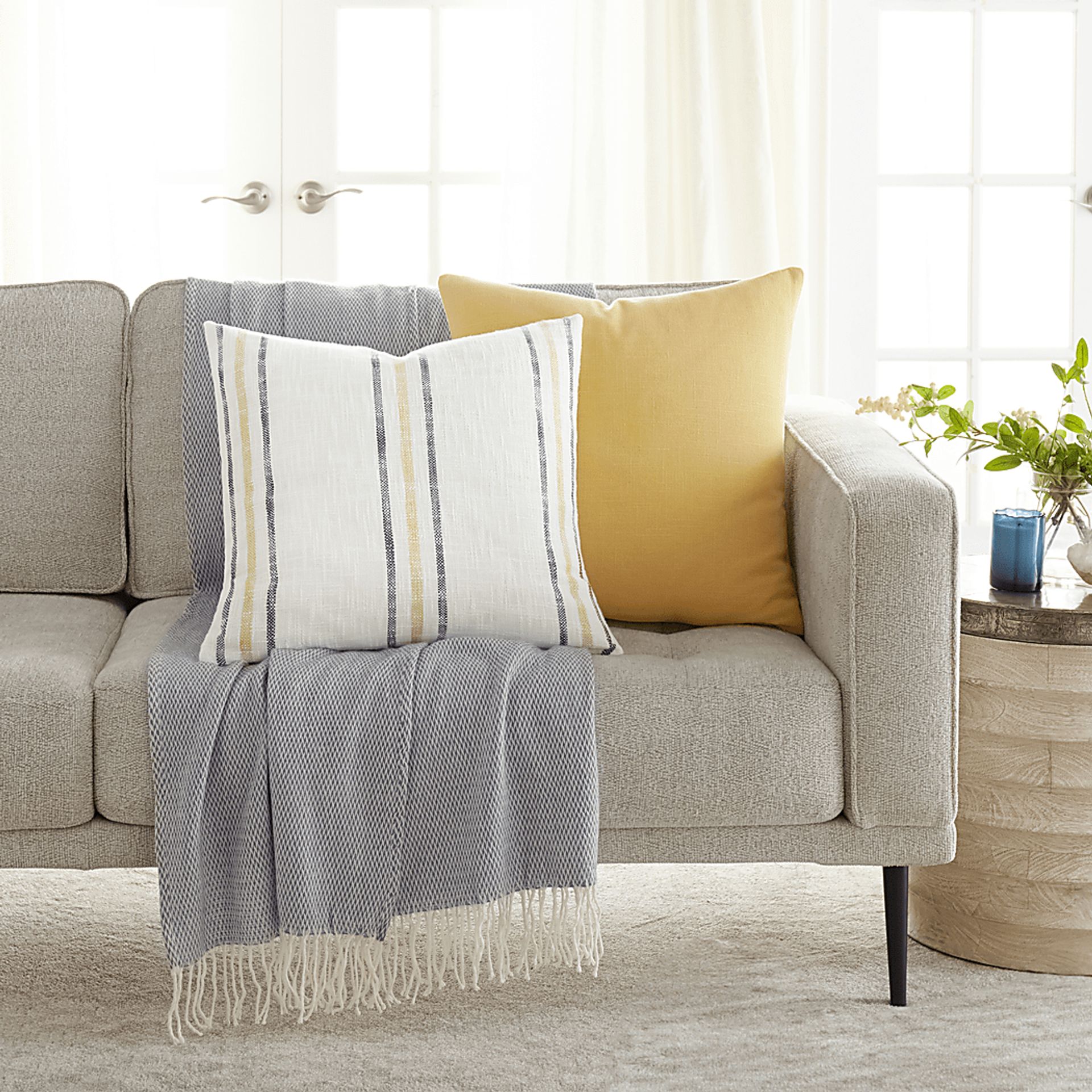 Hopki Mustard Accent Pillow Set of 2 - Image 2